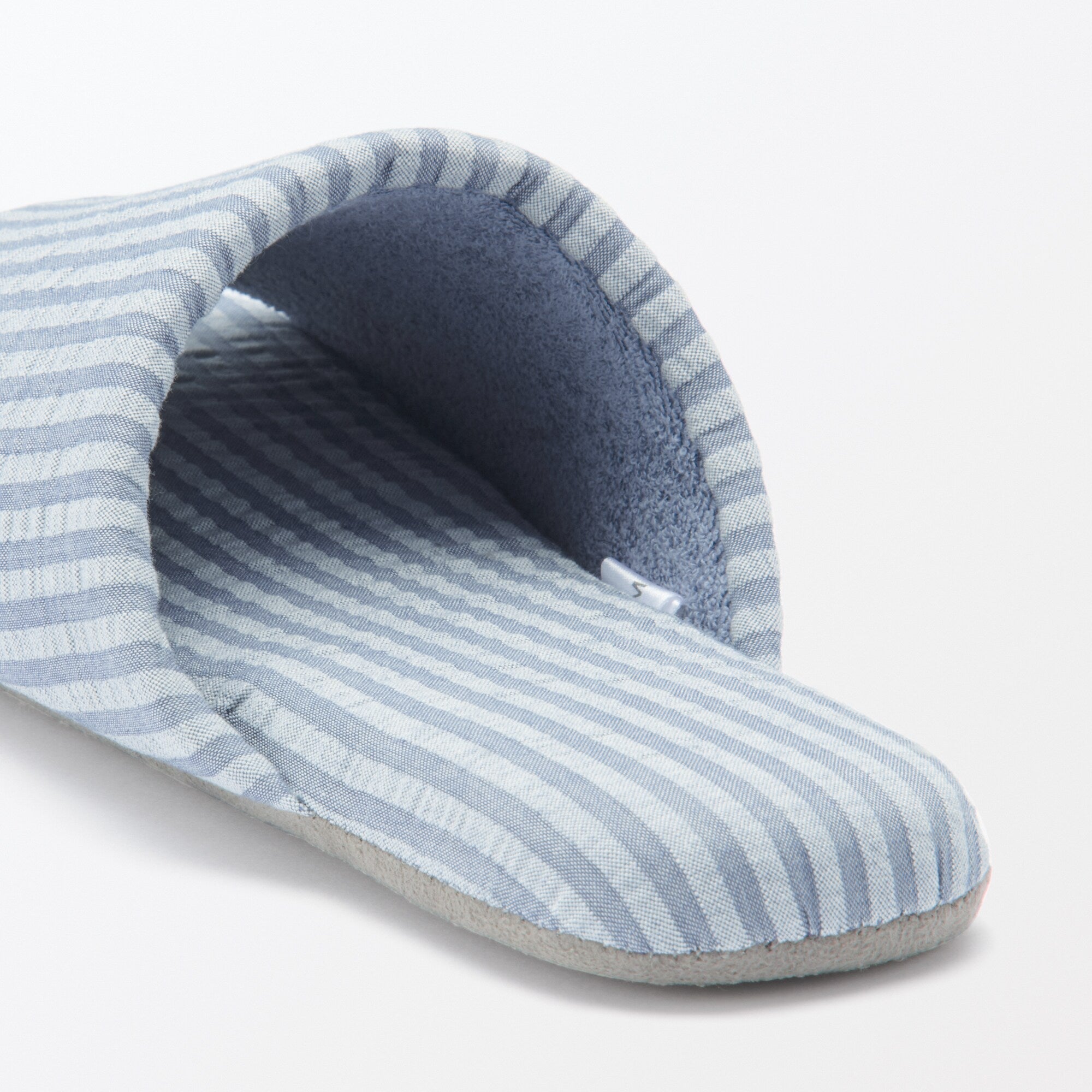 Cotton Seersucker Soft Slippers