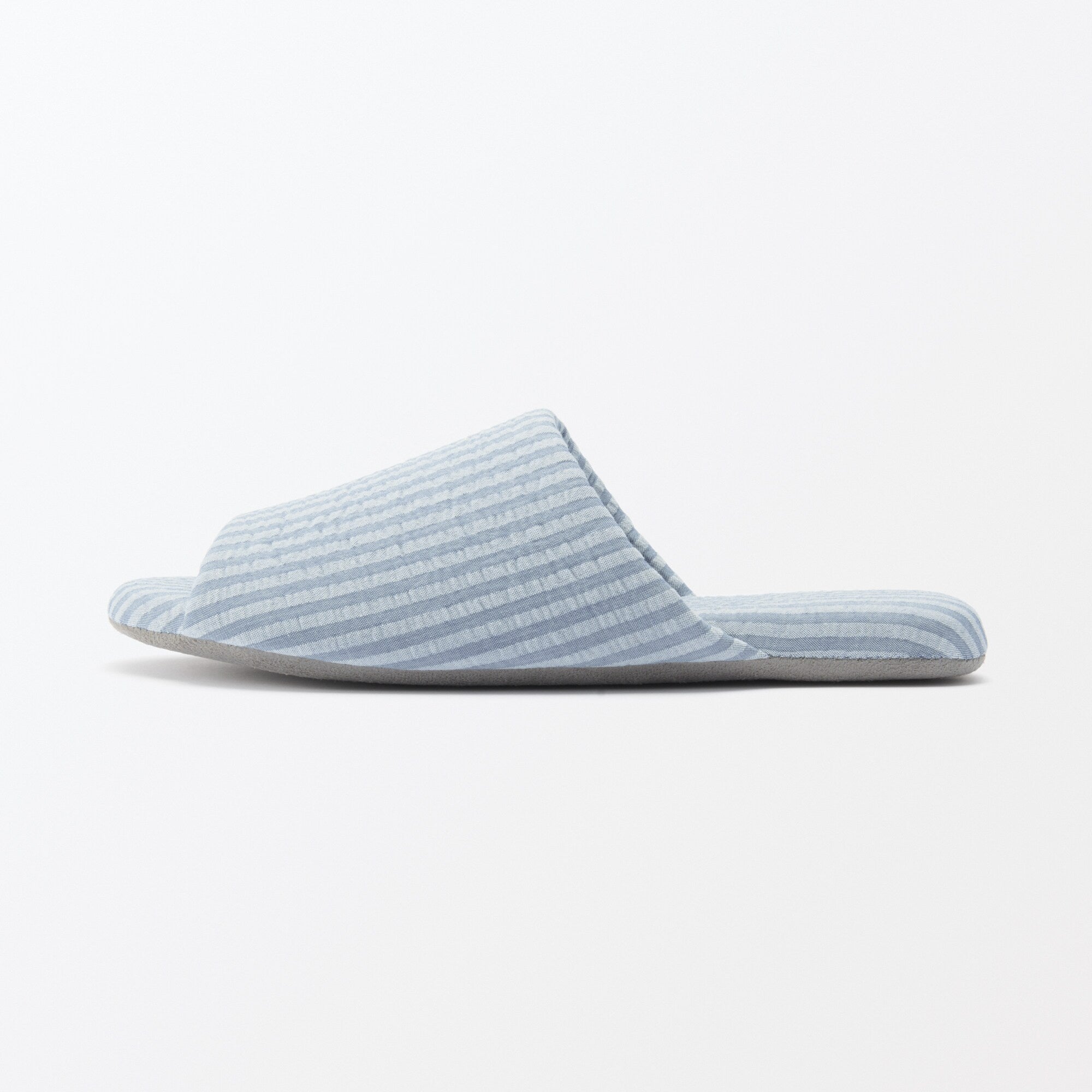 Cotton Seersucker Soft Slippers