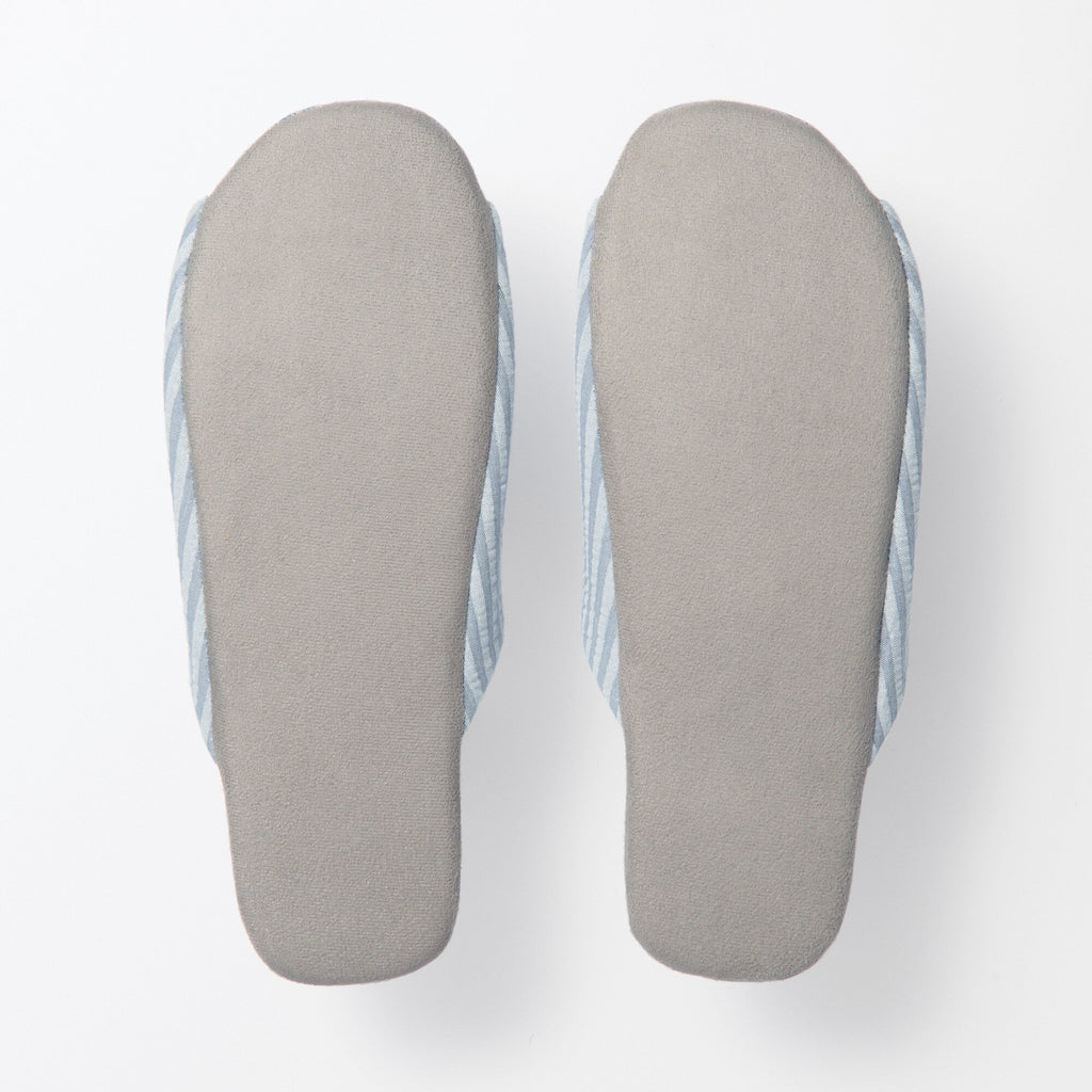 Cotton Seersucker Soft Slippers