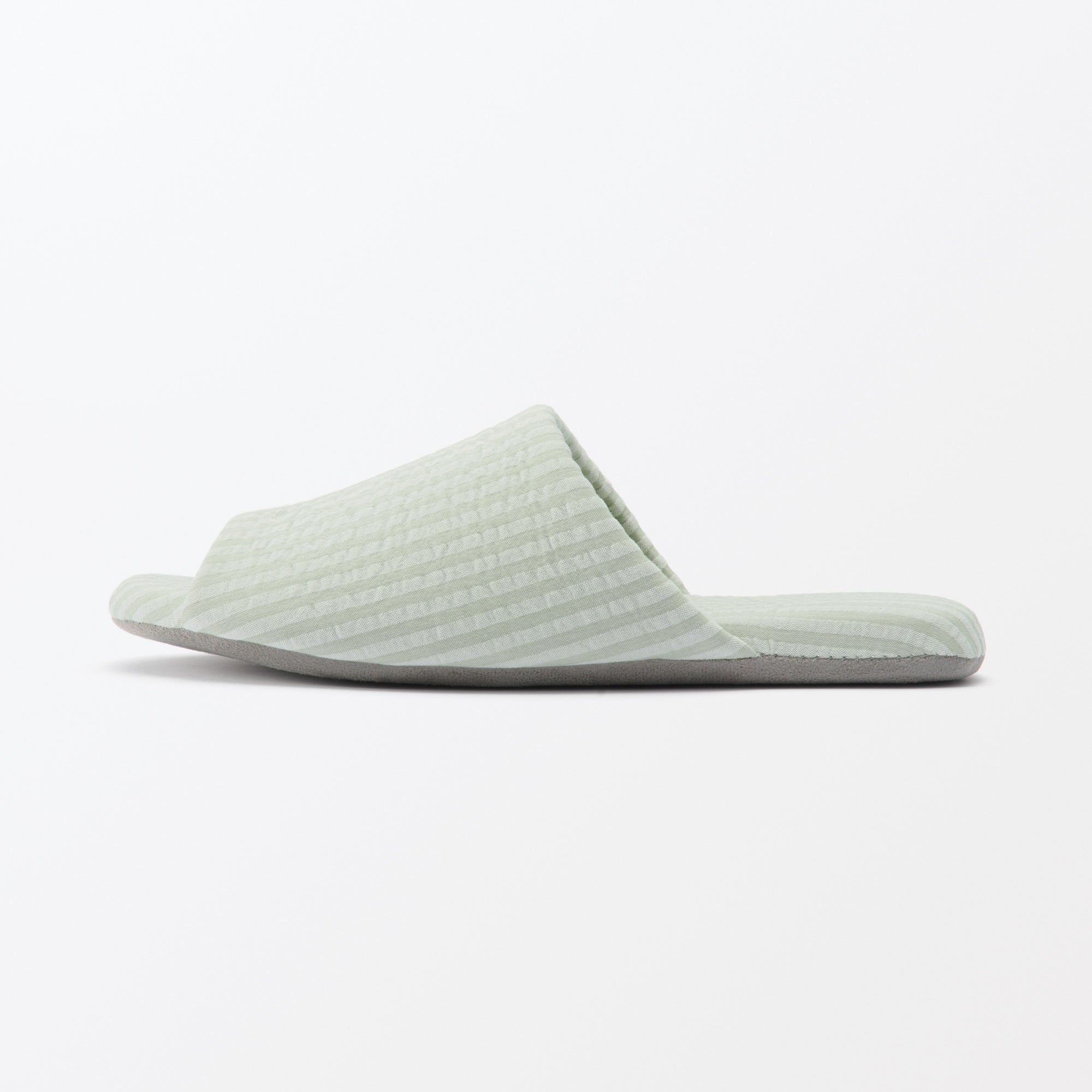Cotton Seersucker Soft Slippers