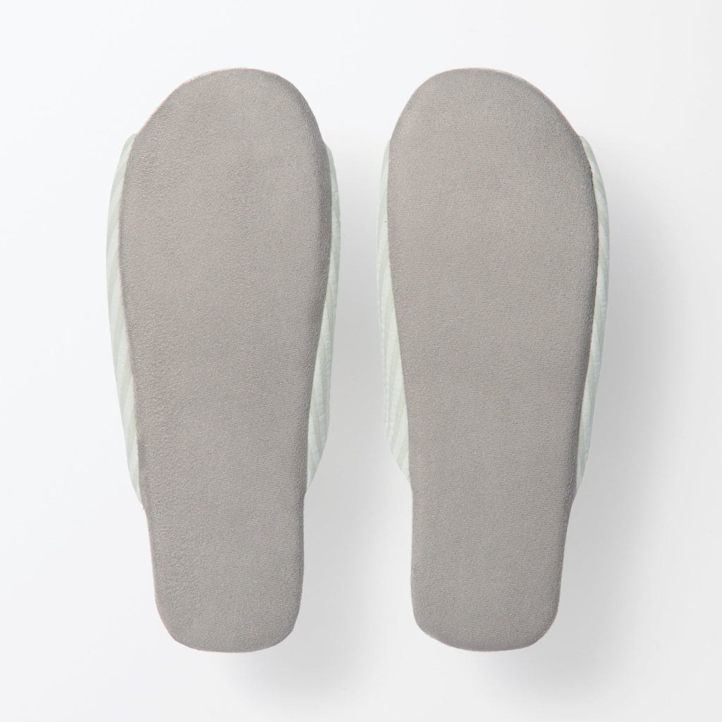 Cotton Seersucker Soft Slippers