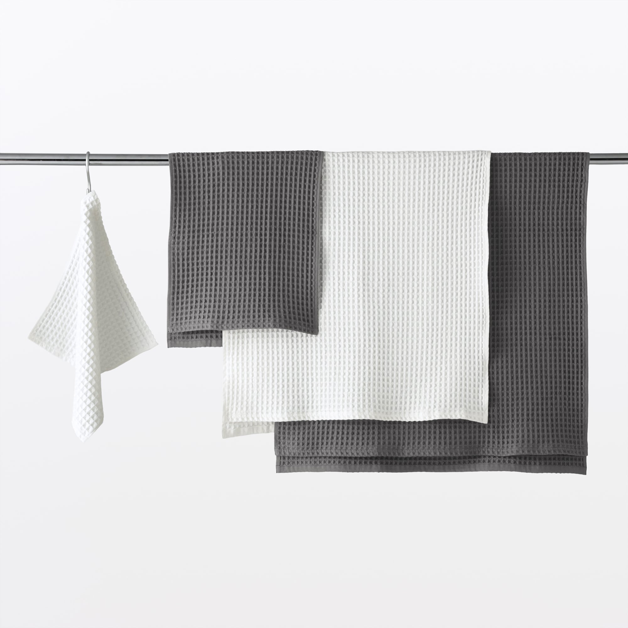 Waffle Hand Towel with Loop