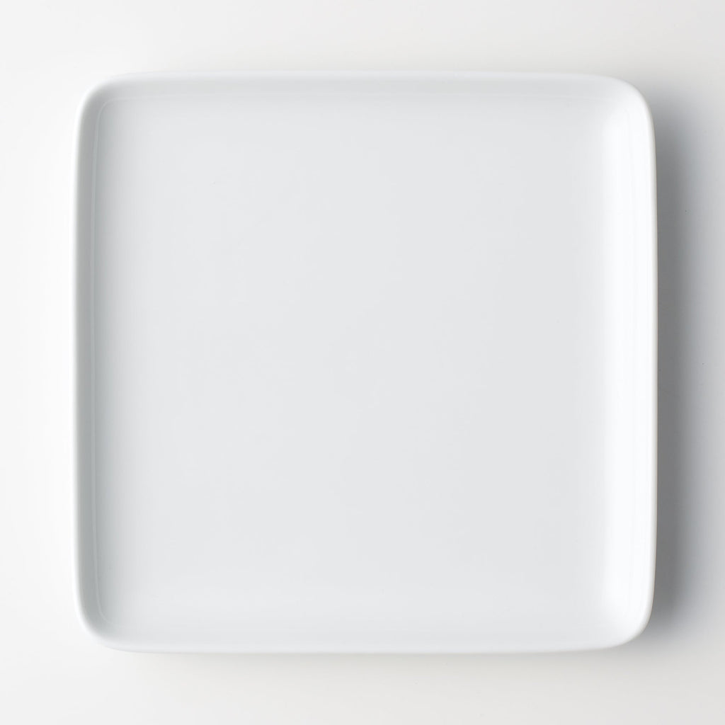 White Porcelain Square Dish