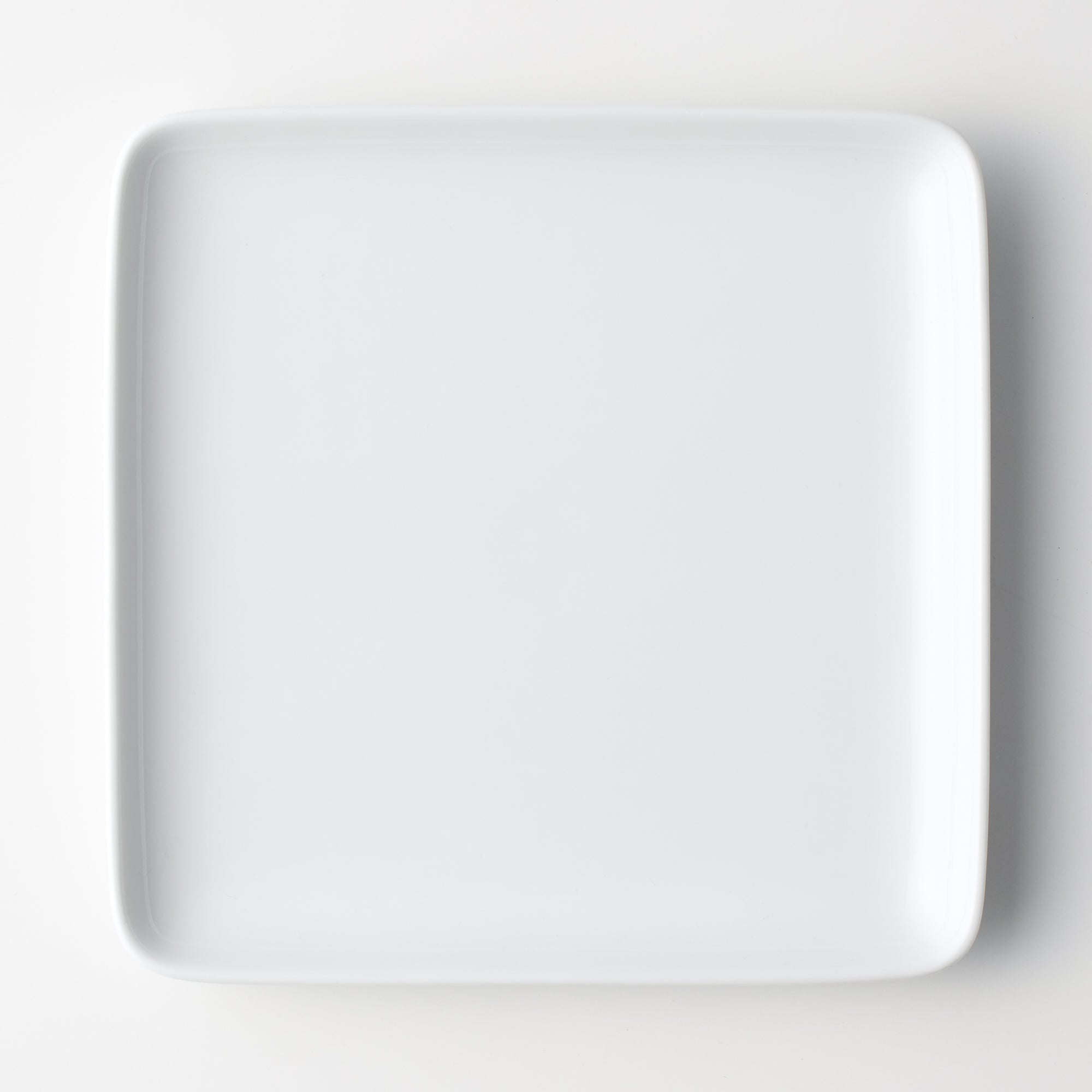 White Porcelain Square Dish
