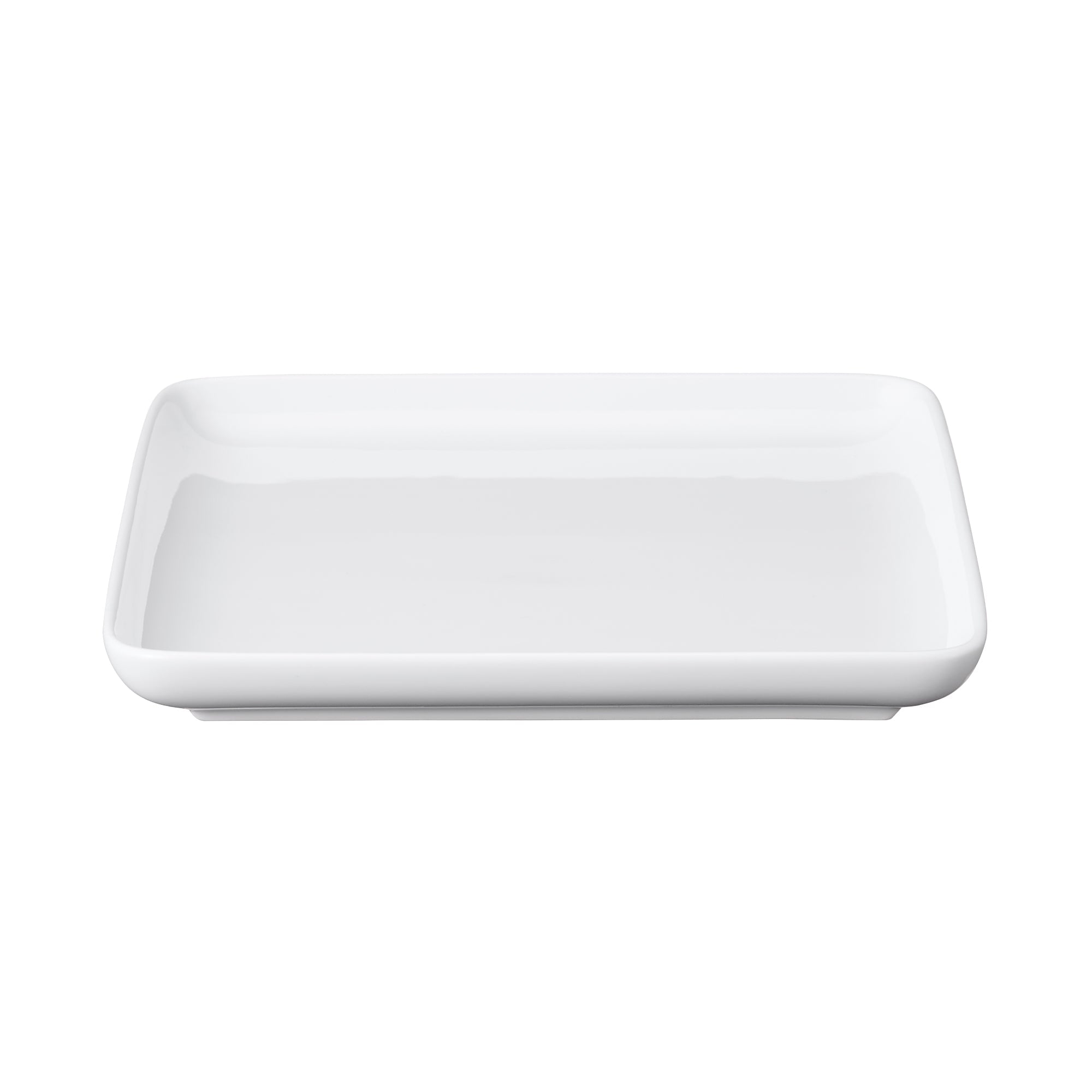 White Porcelain Square Dish