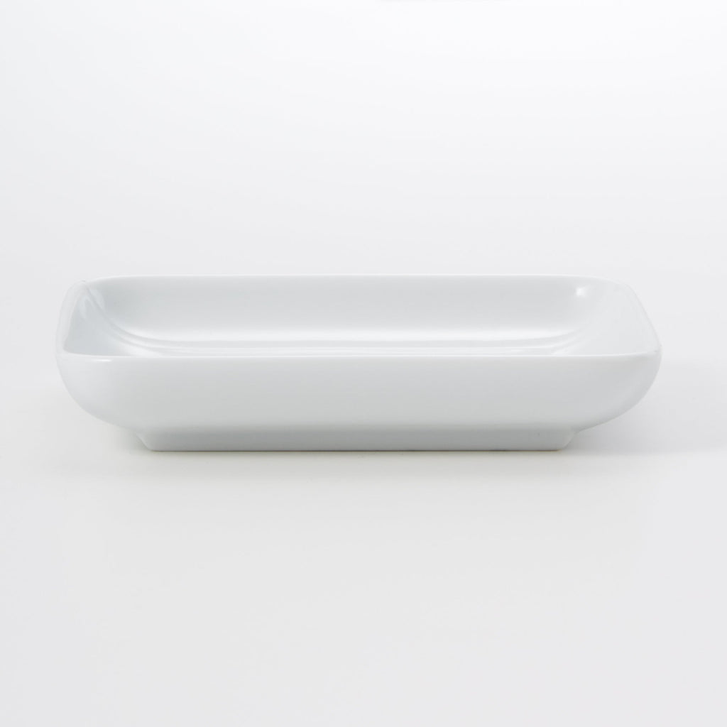 White Porcelain Square Dish