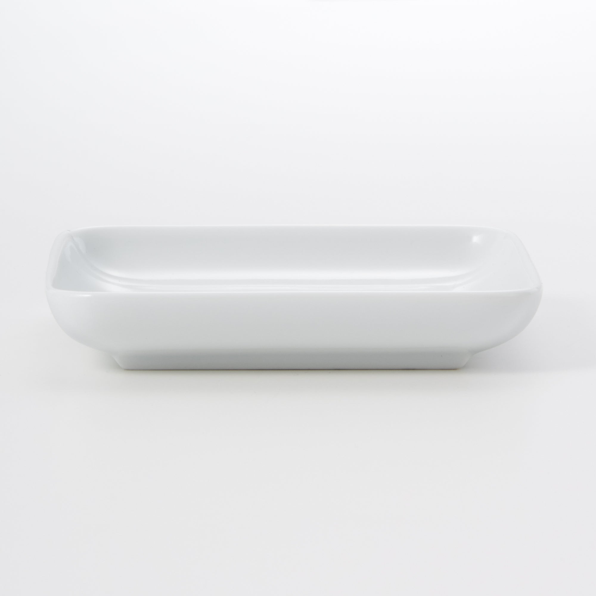 White Porcelain Square Dish