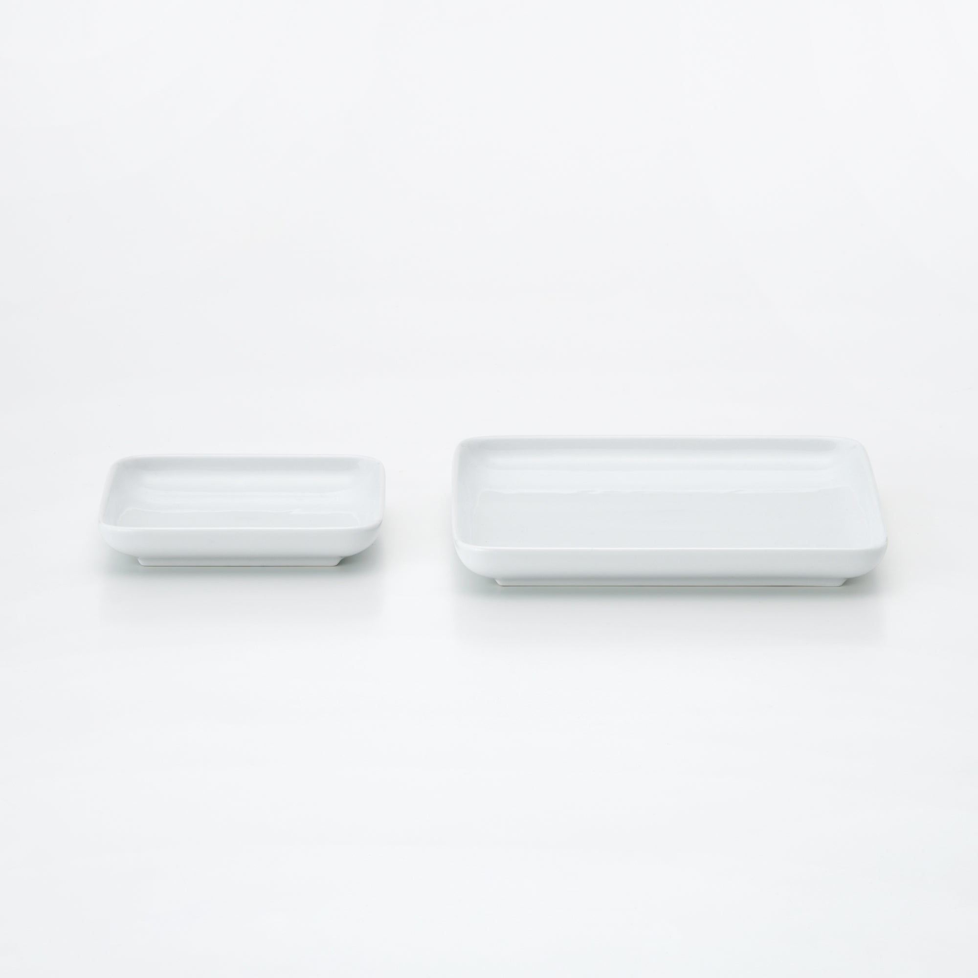 White Porcelain Square Dish