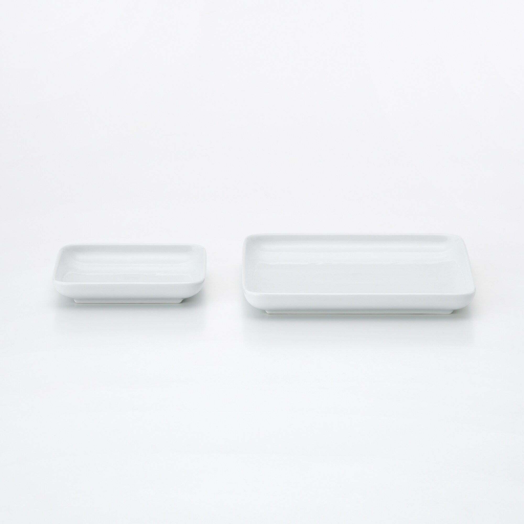 White Porcelain Square Dish