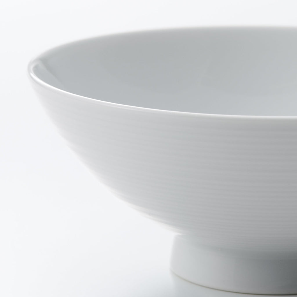 White Porcelain Rice Bowl - Extra Large