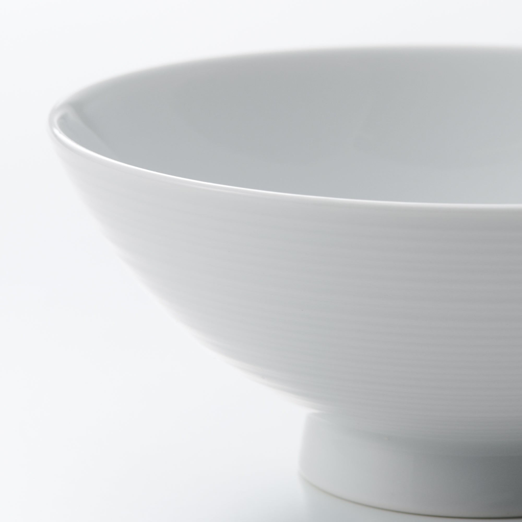 White Porcelain Rice Bowl - Extra Large