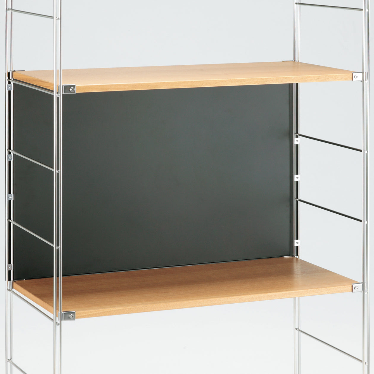 SUS Shelving Unit Wide - Back Panel - Dark Gray - Large