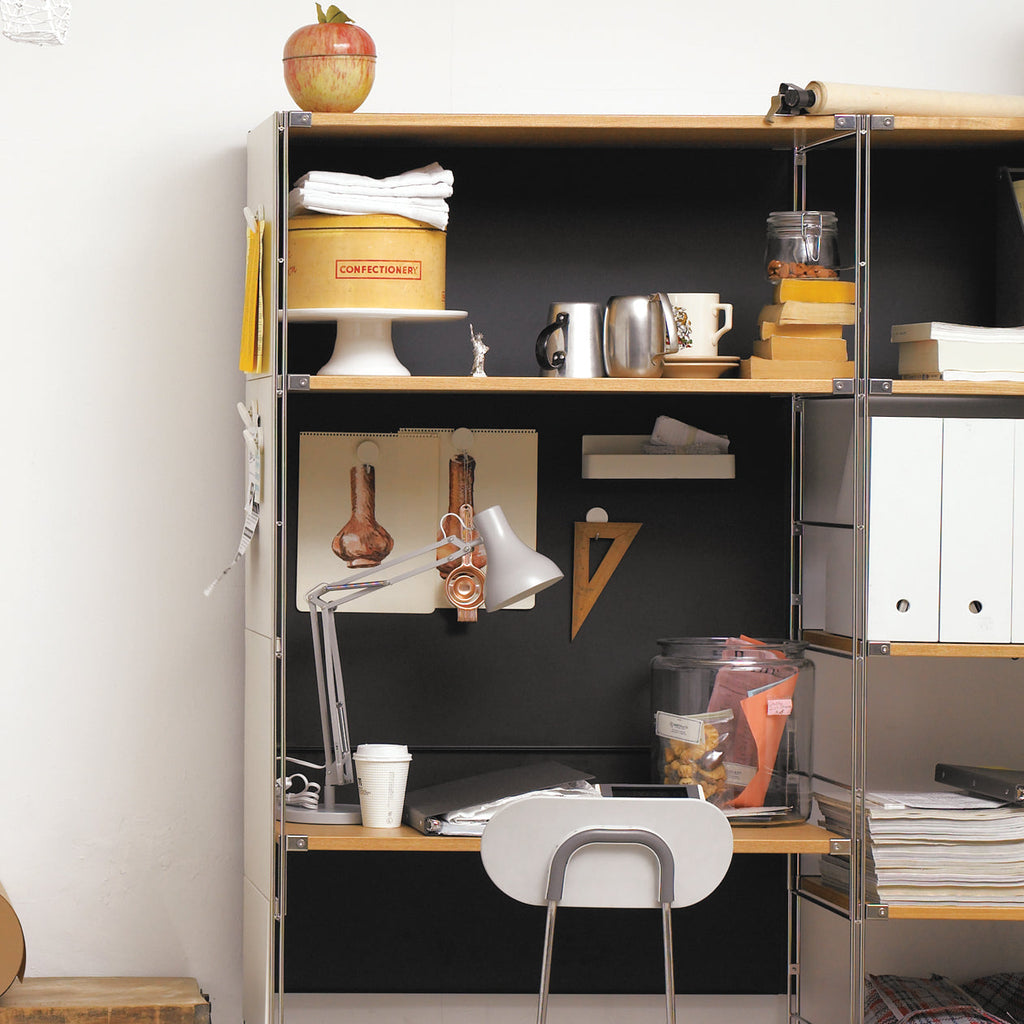 SUS Shelving Unit Wide - Back Panel - Dark Gray - Large