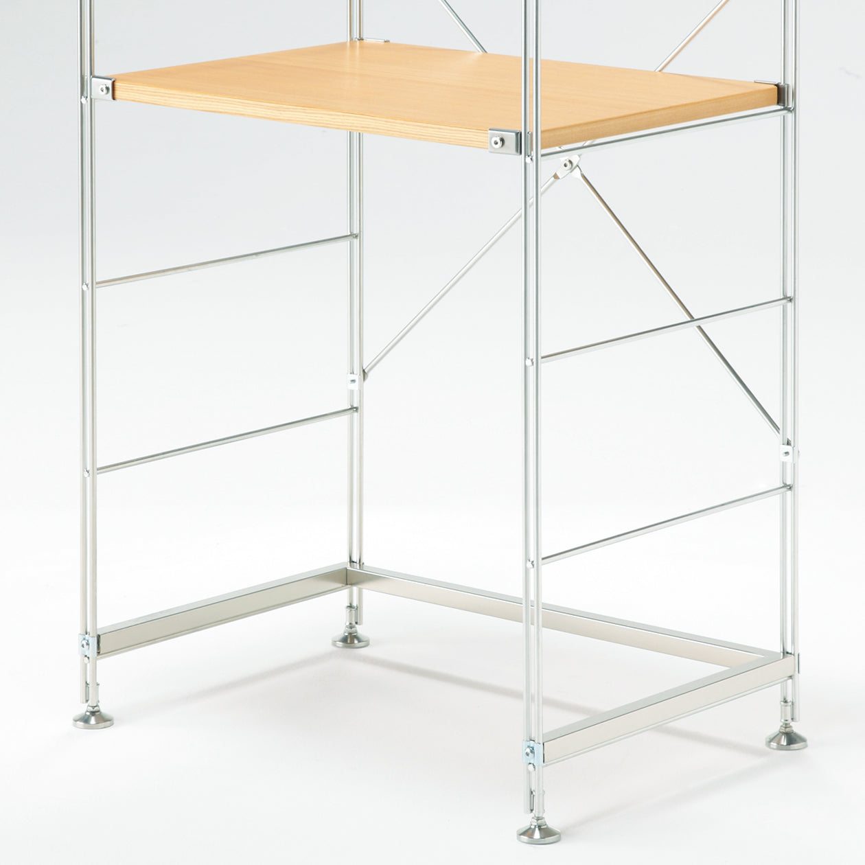 SUS Shelving Unit Frame Reinforcement Part for Regular Shelves