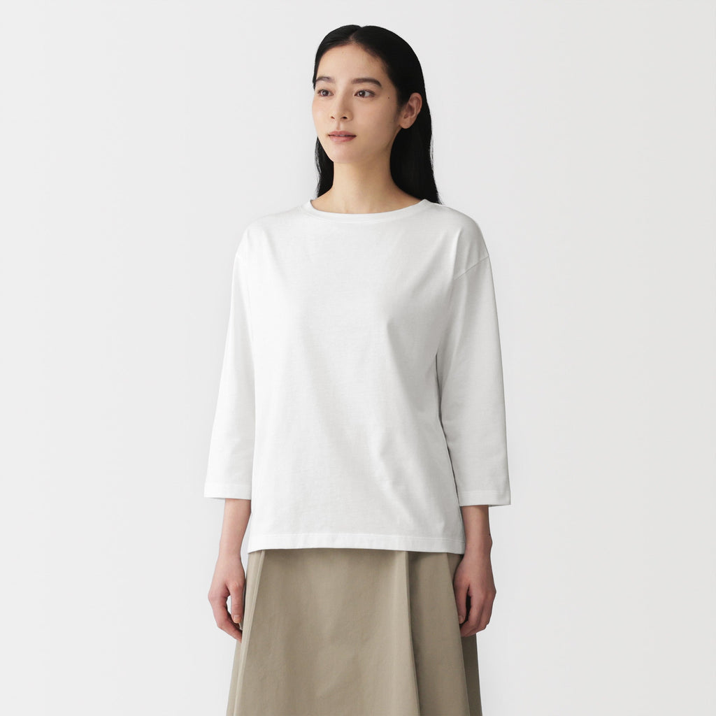 Jersey Boatneck T-Shirt