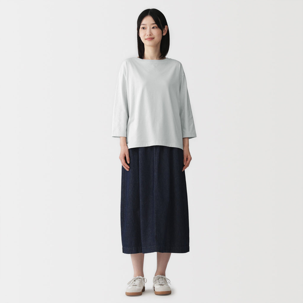 Jersey Boatneck T-Shirt