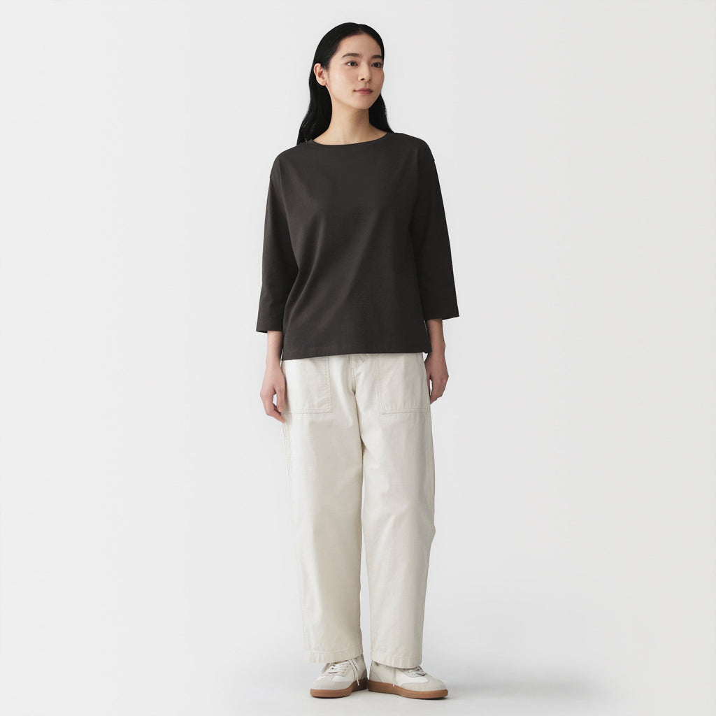 Jersey Boatneck T-Shirt