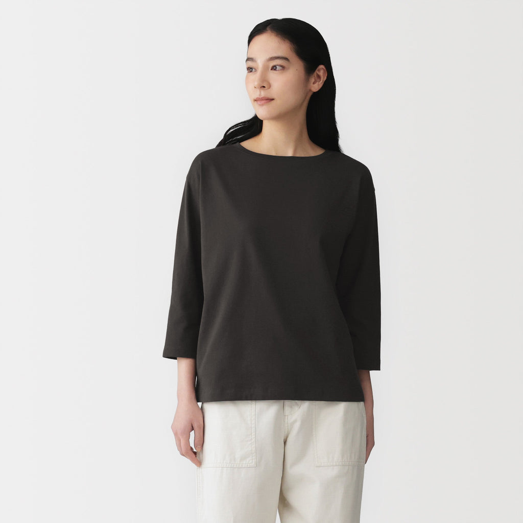 Jersey Boatneck T-Shirt