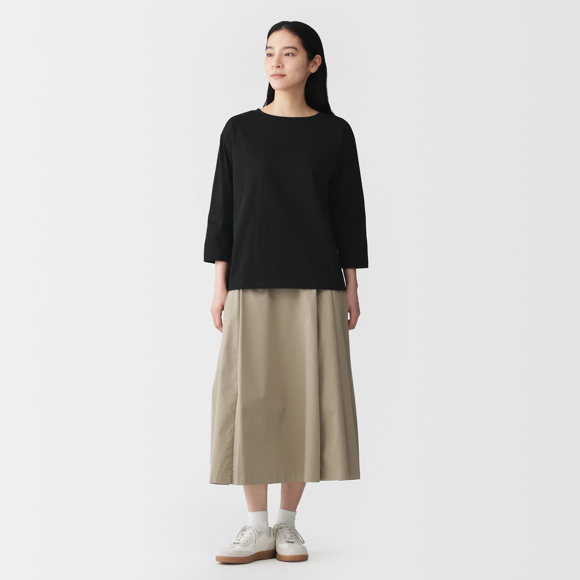 Jersey Boatneck T-Shirt