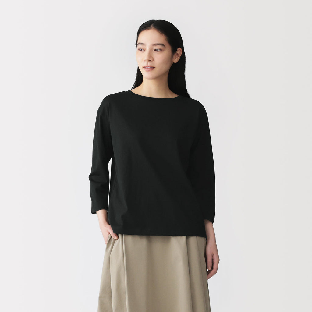 Jersey Boatneck T-Shirt