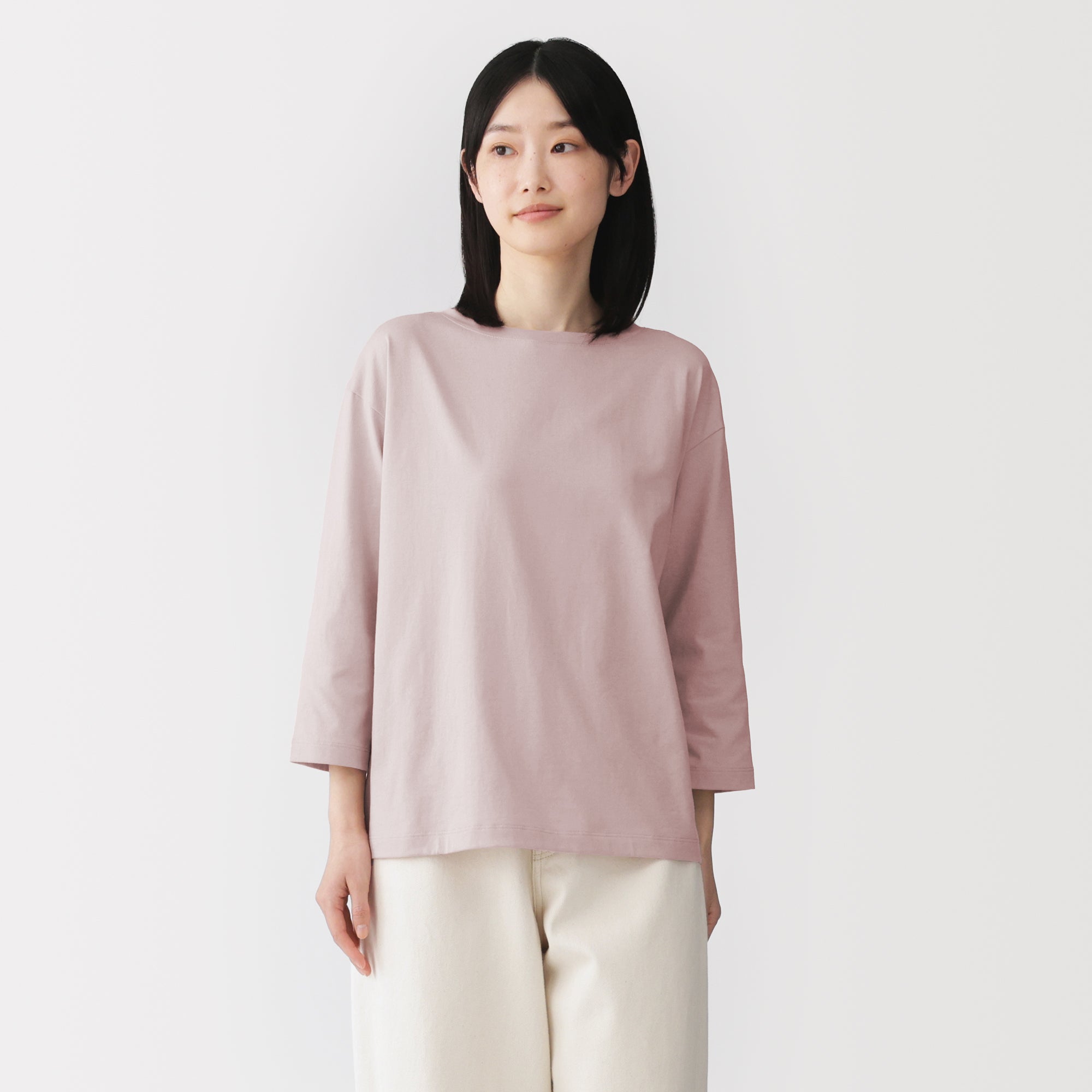 Jersey Boatneck T-Shirt