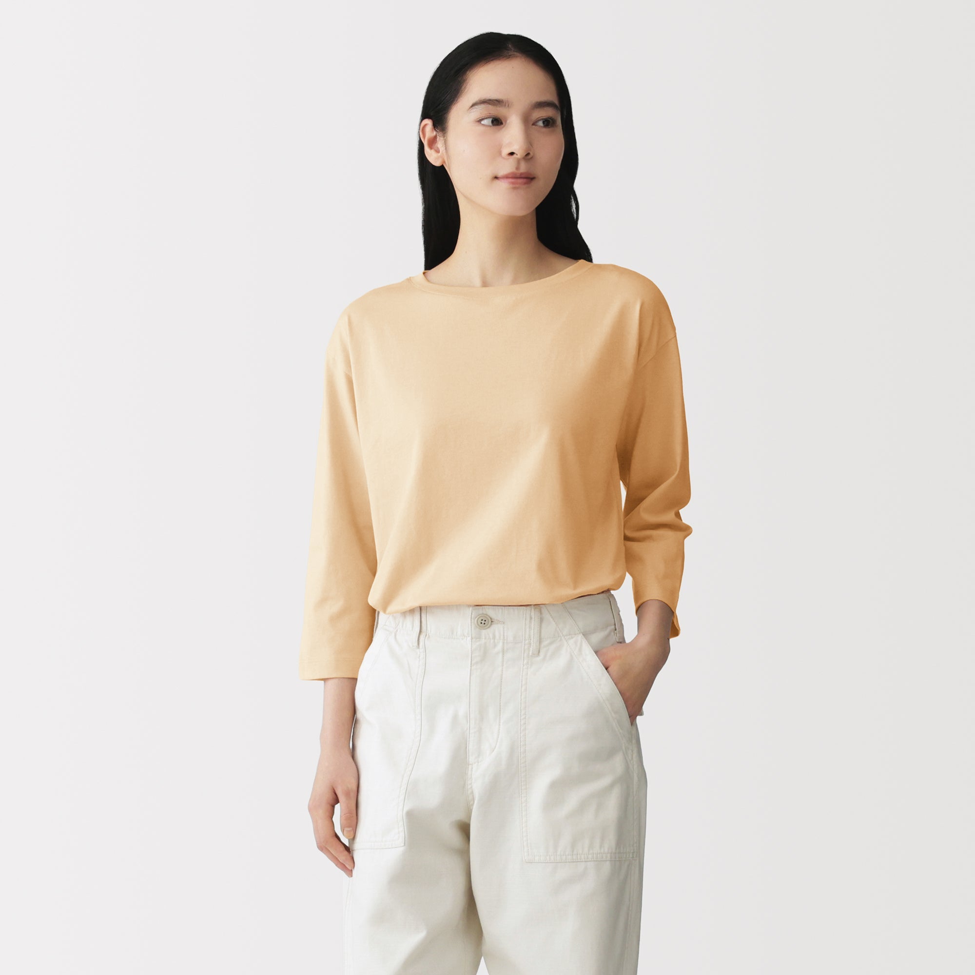 Jersey Boatneck T-Shirt