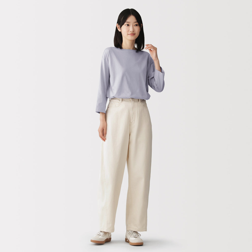 Jersey Boatneck T-Shirt