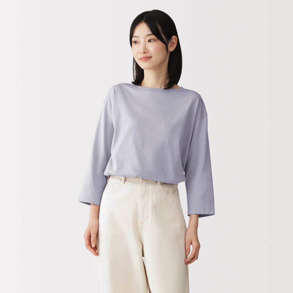 Jersey Boatneck T-Shirt