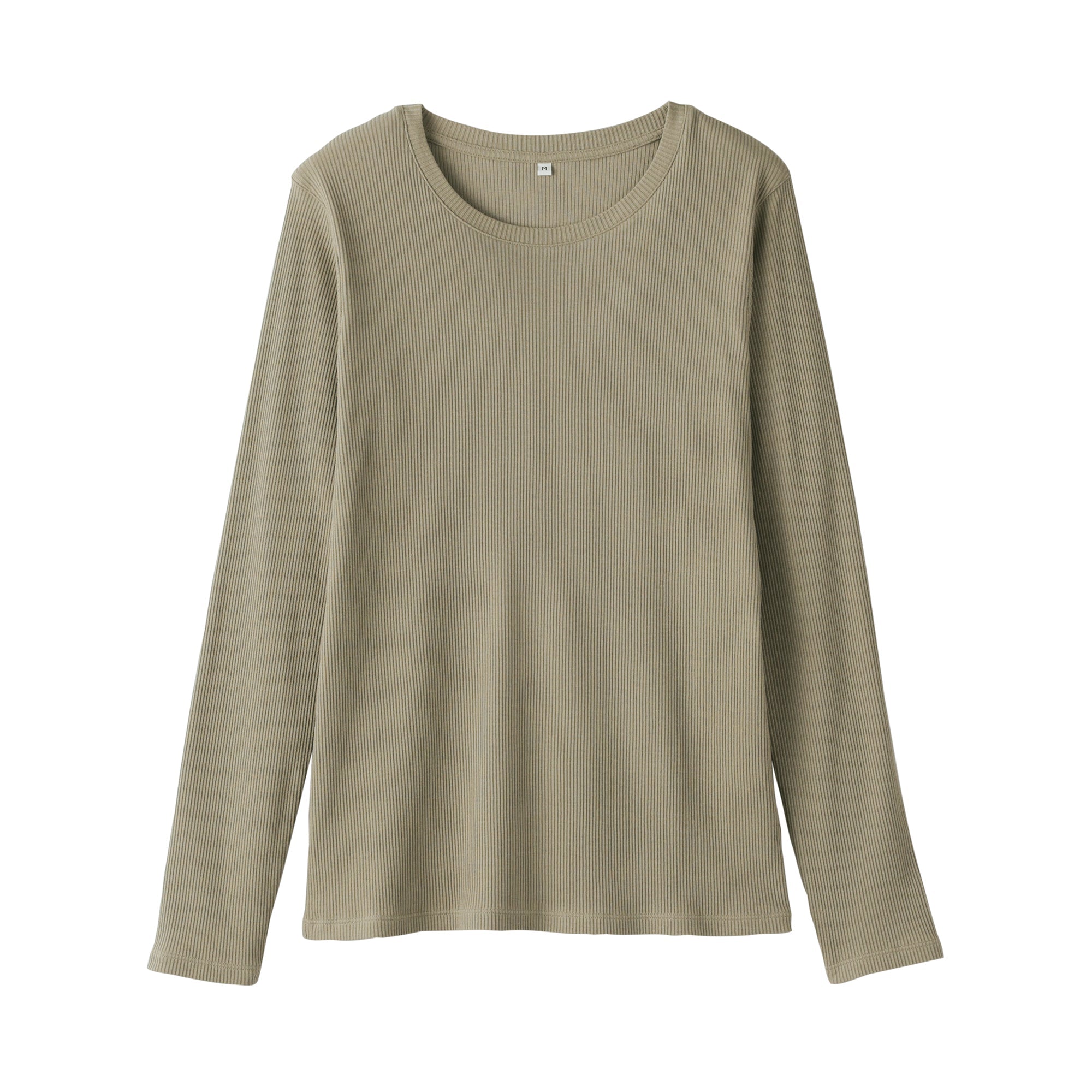 Lyocell Blend Rib T-Shirt