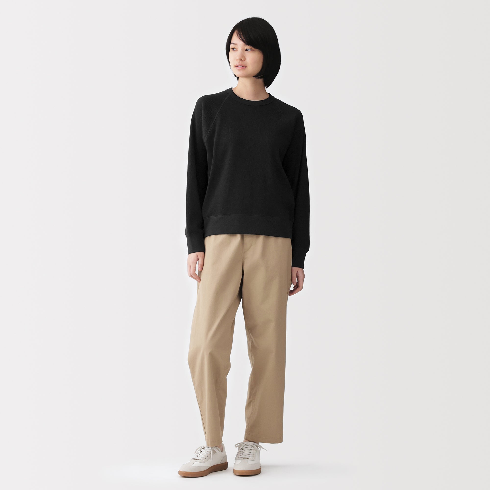 Waffle Crewneck T-Shirt