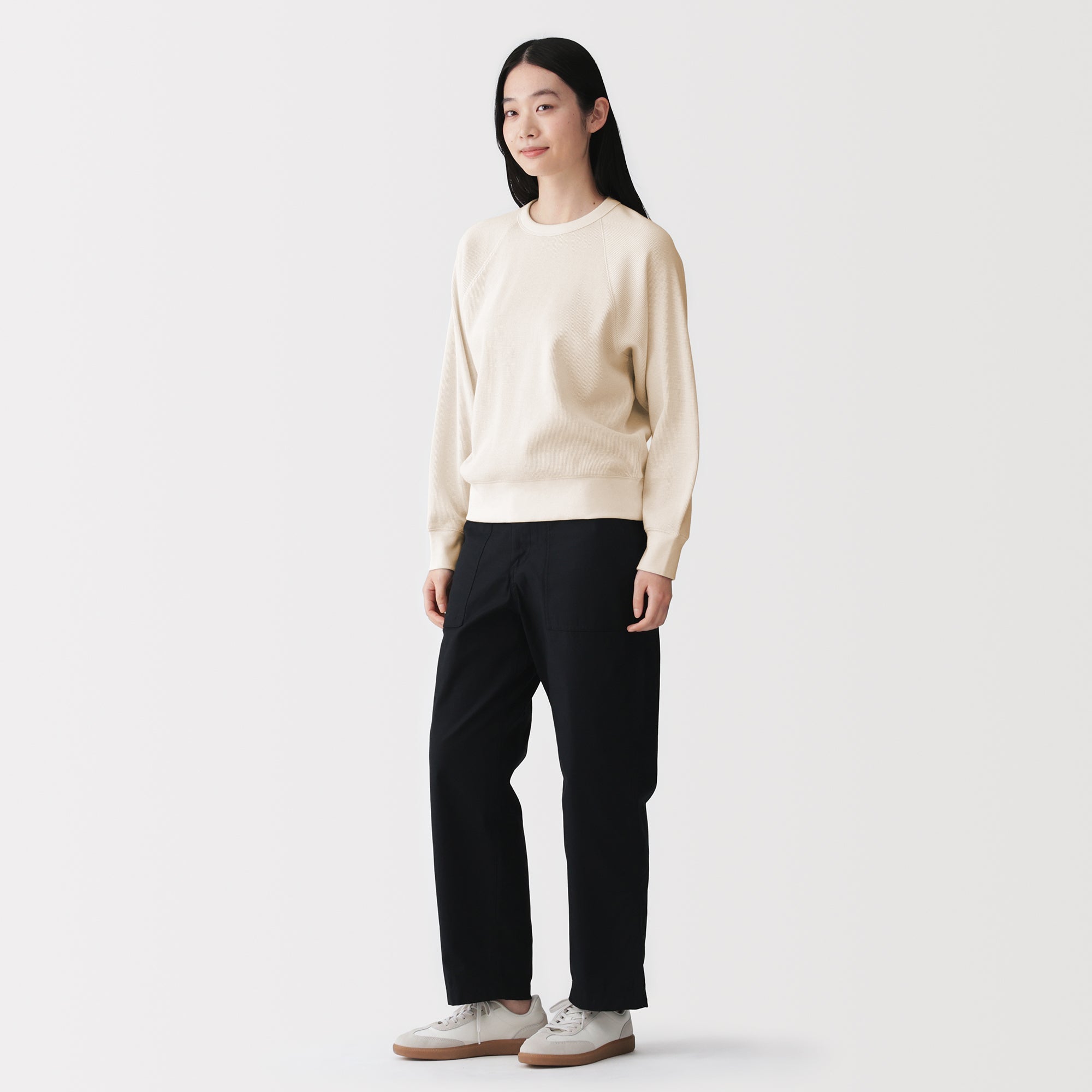 Waffle Crewneck T-Shirt