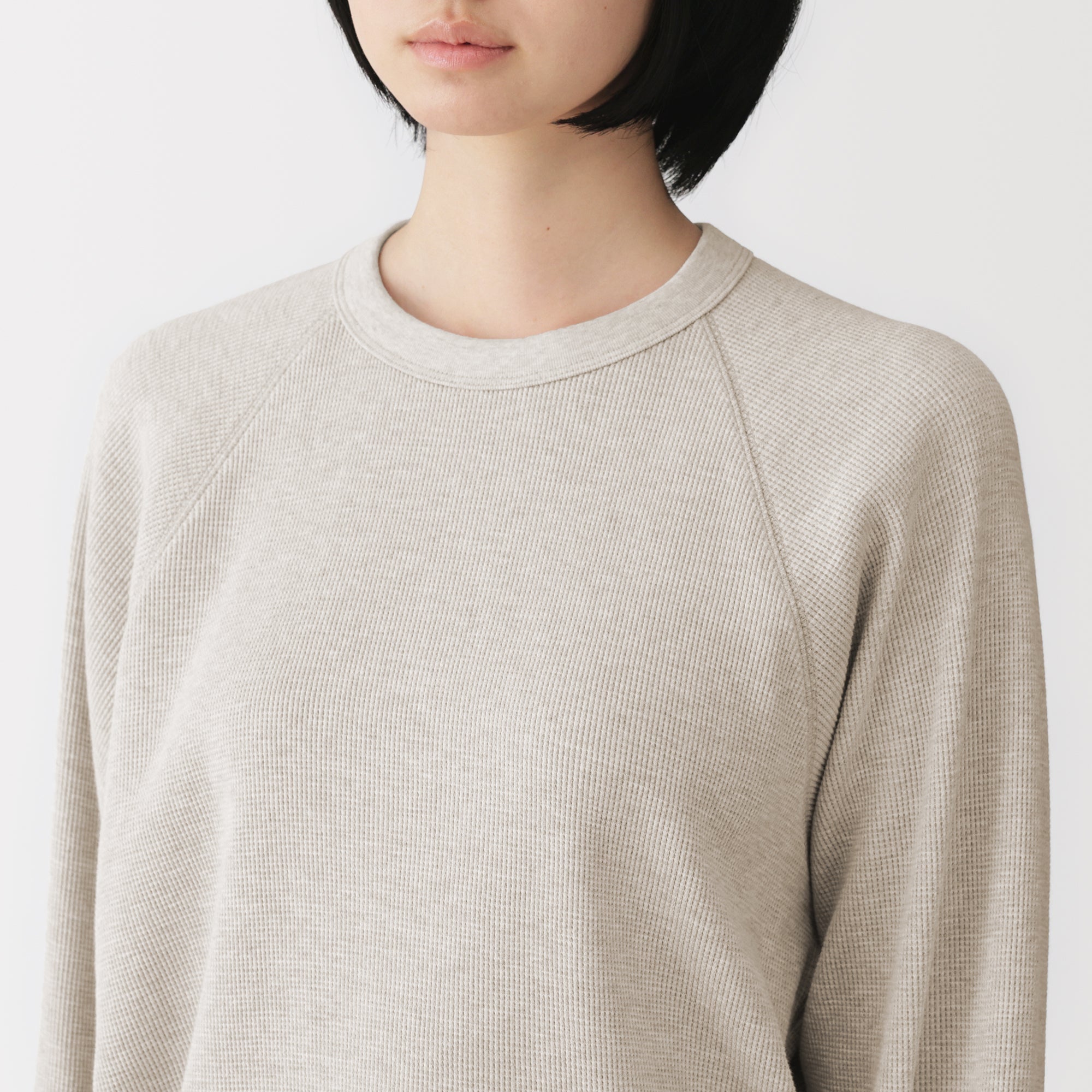 Waffle Crewneck T-Shirt