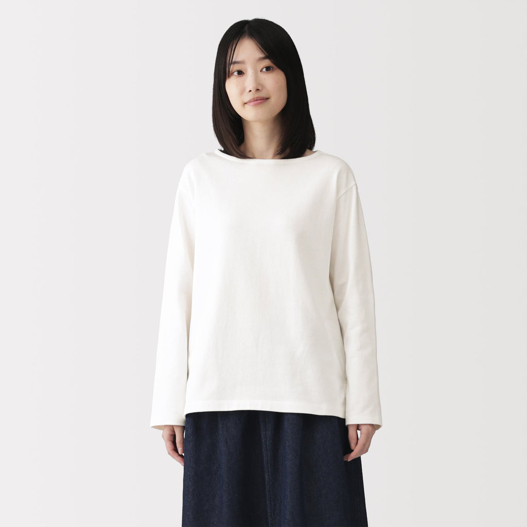 Heavyweight Cotton Boatneck T-Shirt