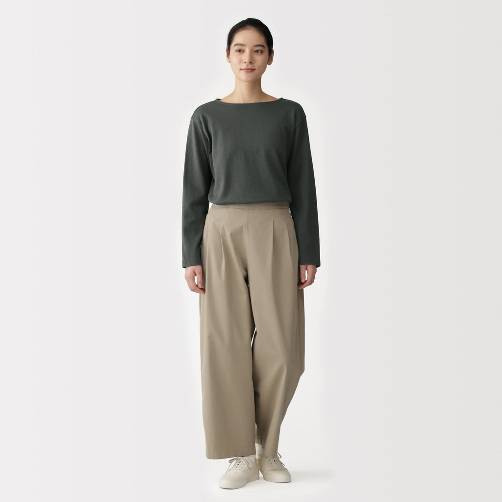 Heavyweight Cotton Boatneck T-Shirt