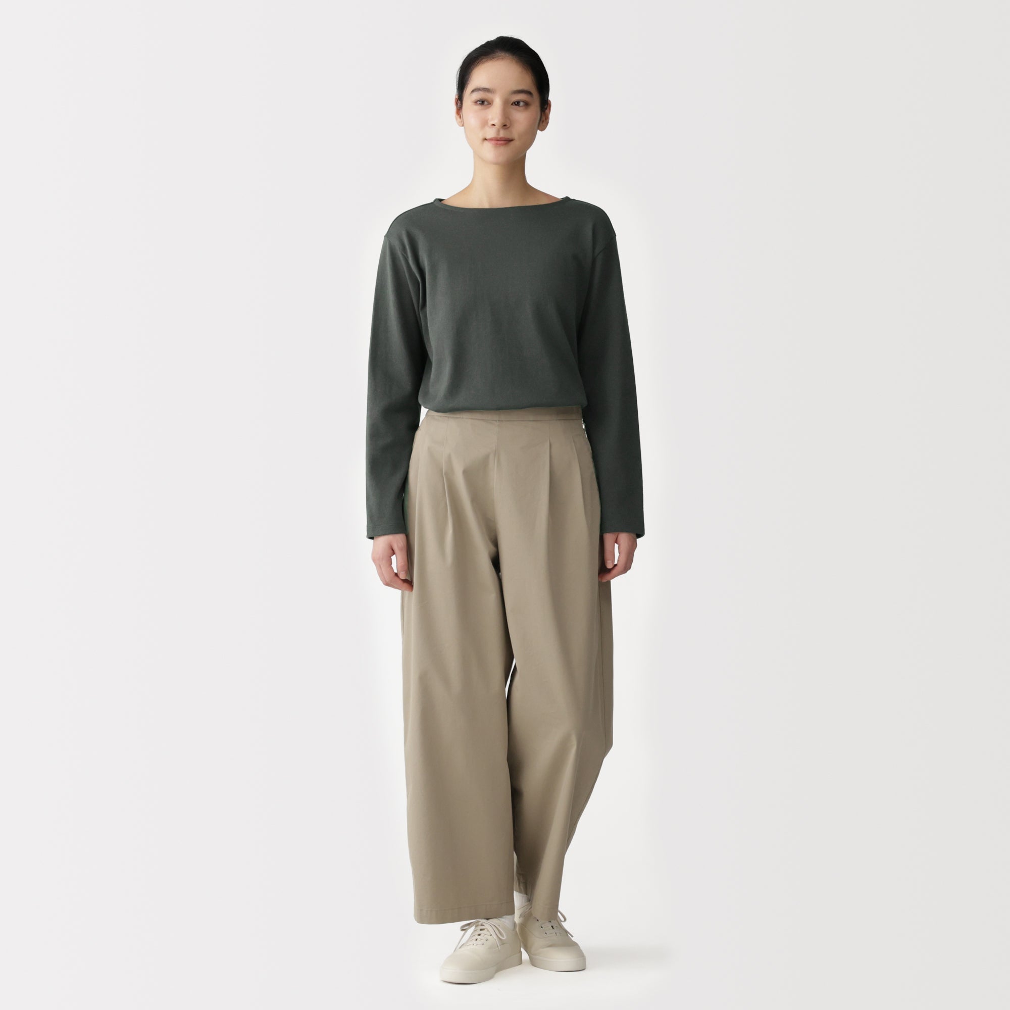 Heavyweight Cotton Boatneck T-Shirt