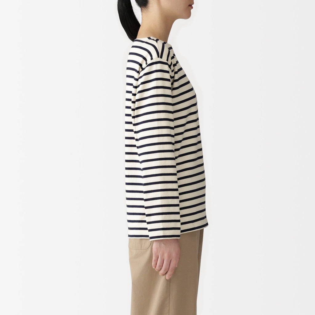 Heavyweight Cotton Boatneck T-Shirt