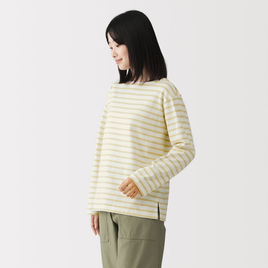 Heavyweight Cotton Boatneck T-Shirt