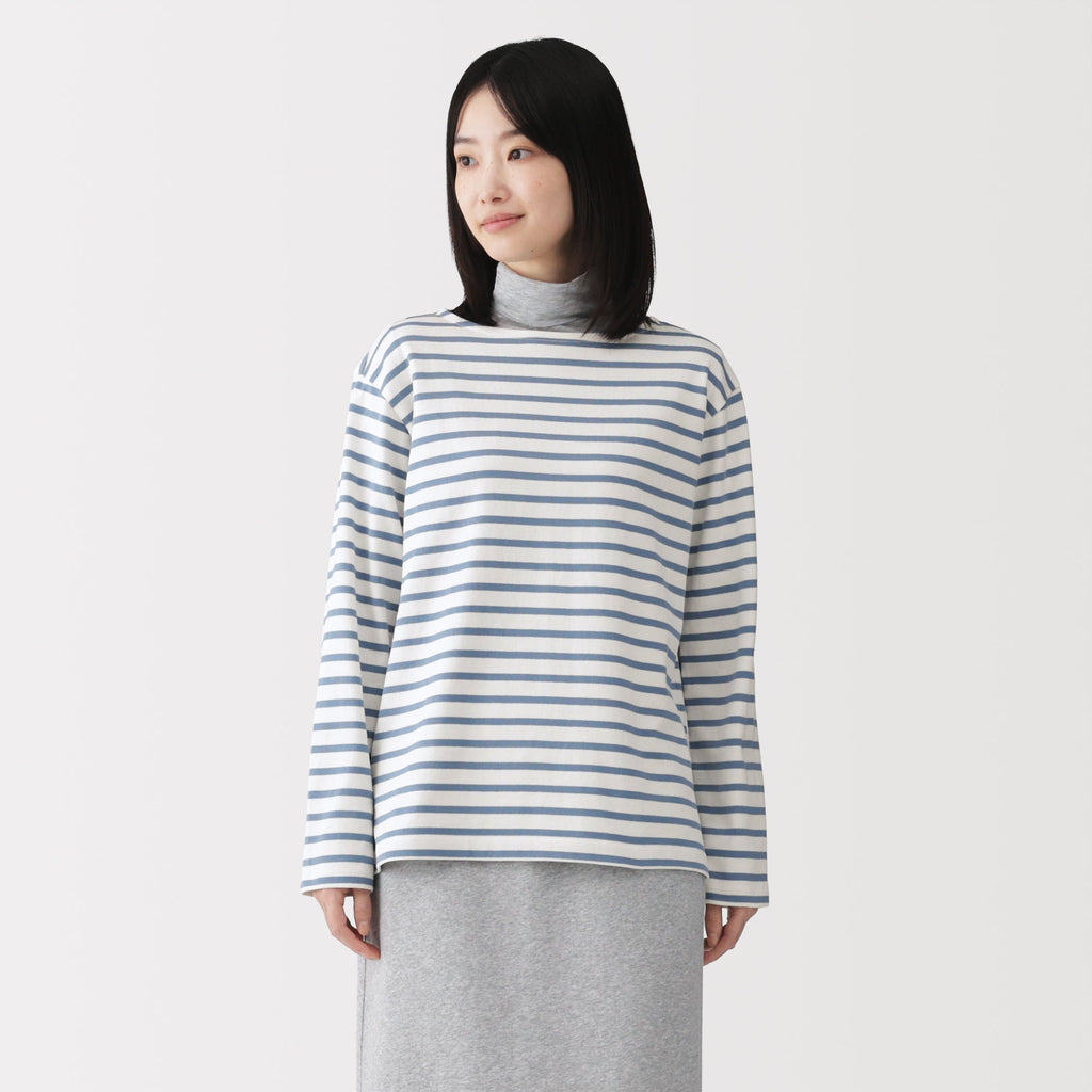 Heavyweight Cotton Boatneck T-Shirt