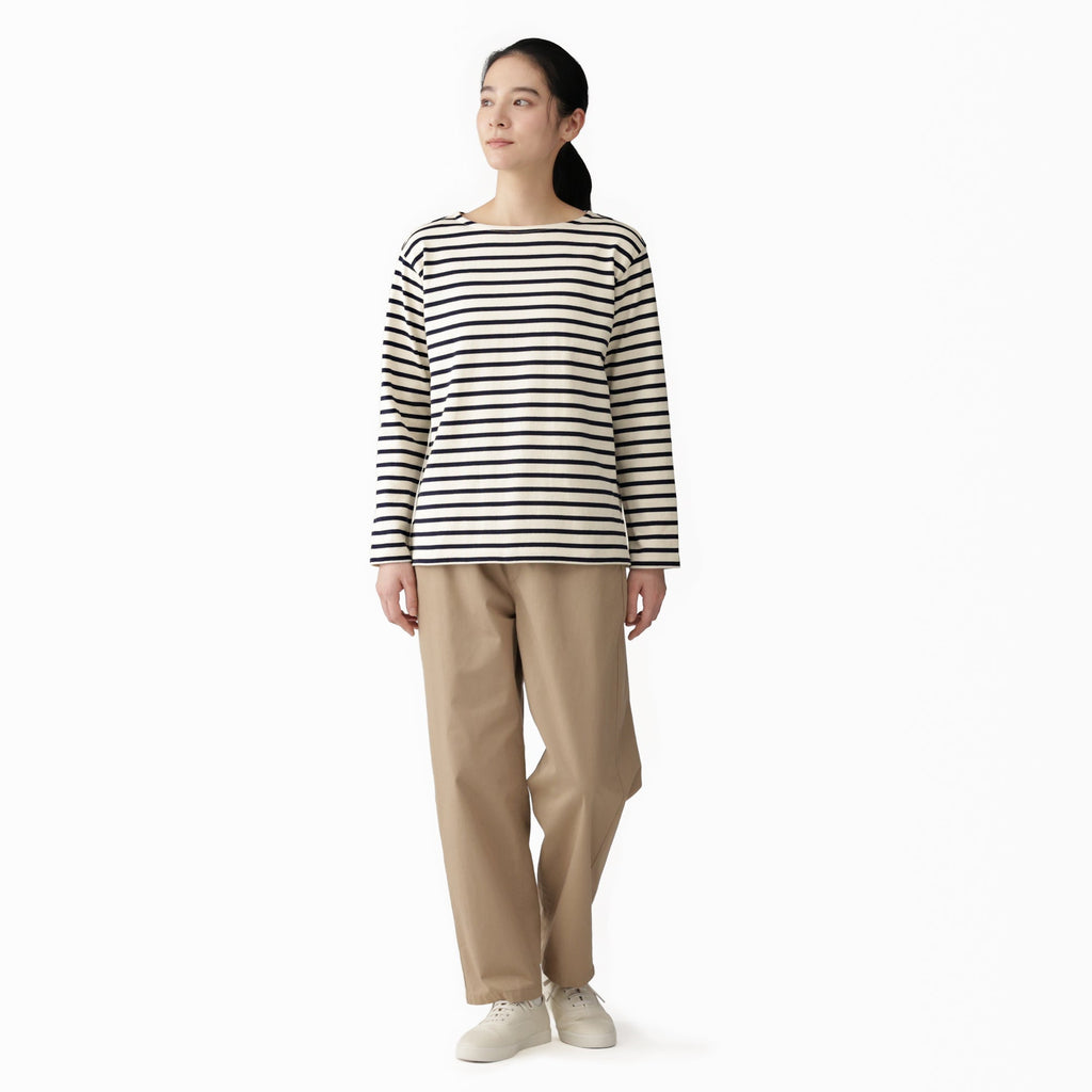 Heavyweight Cotton Boatneck T-Shirt