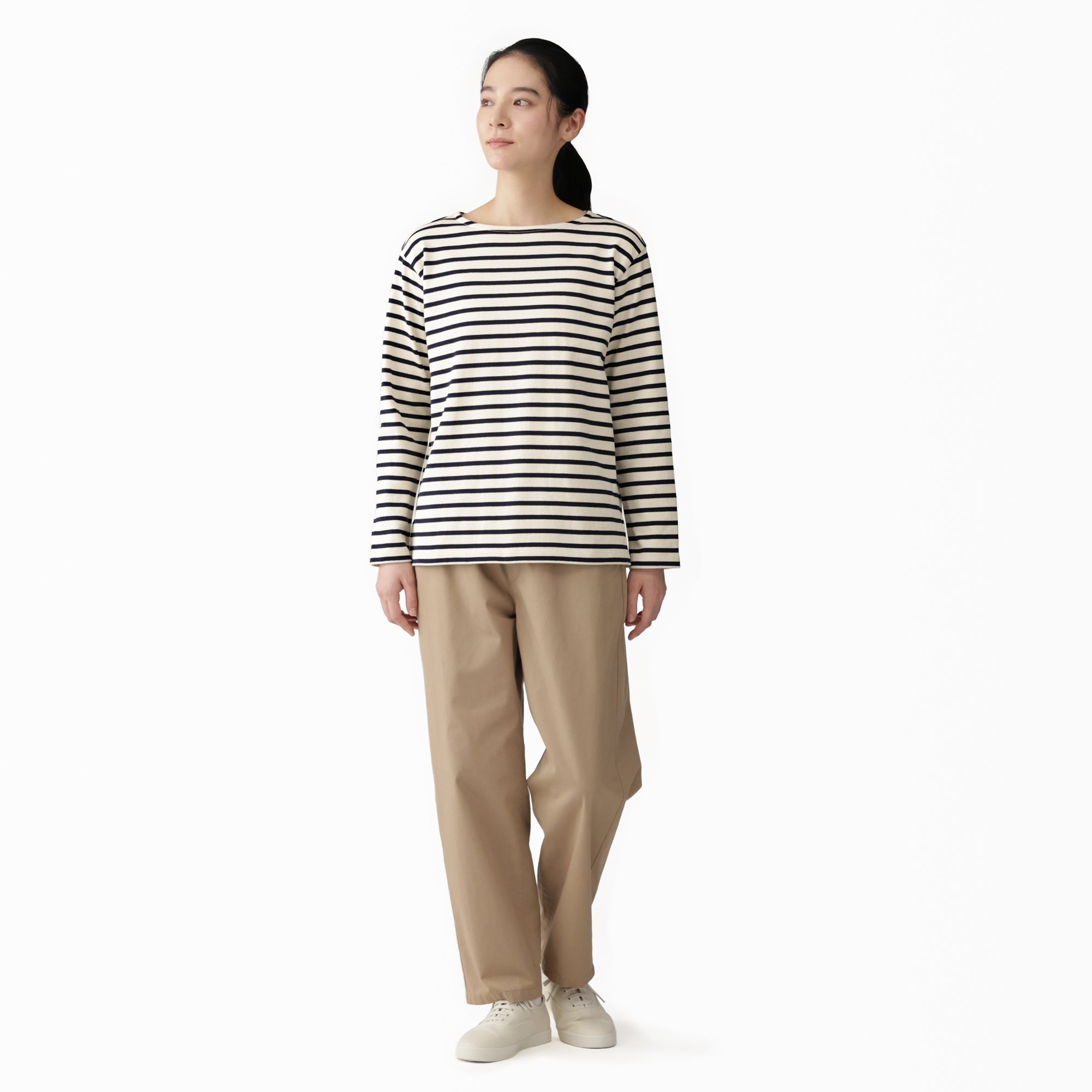 Heavyweight Cotton Boatneck T-Shirt