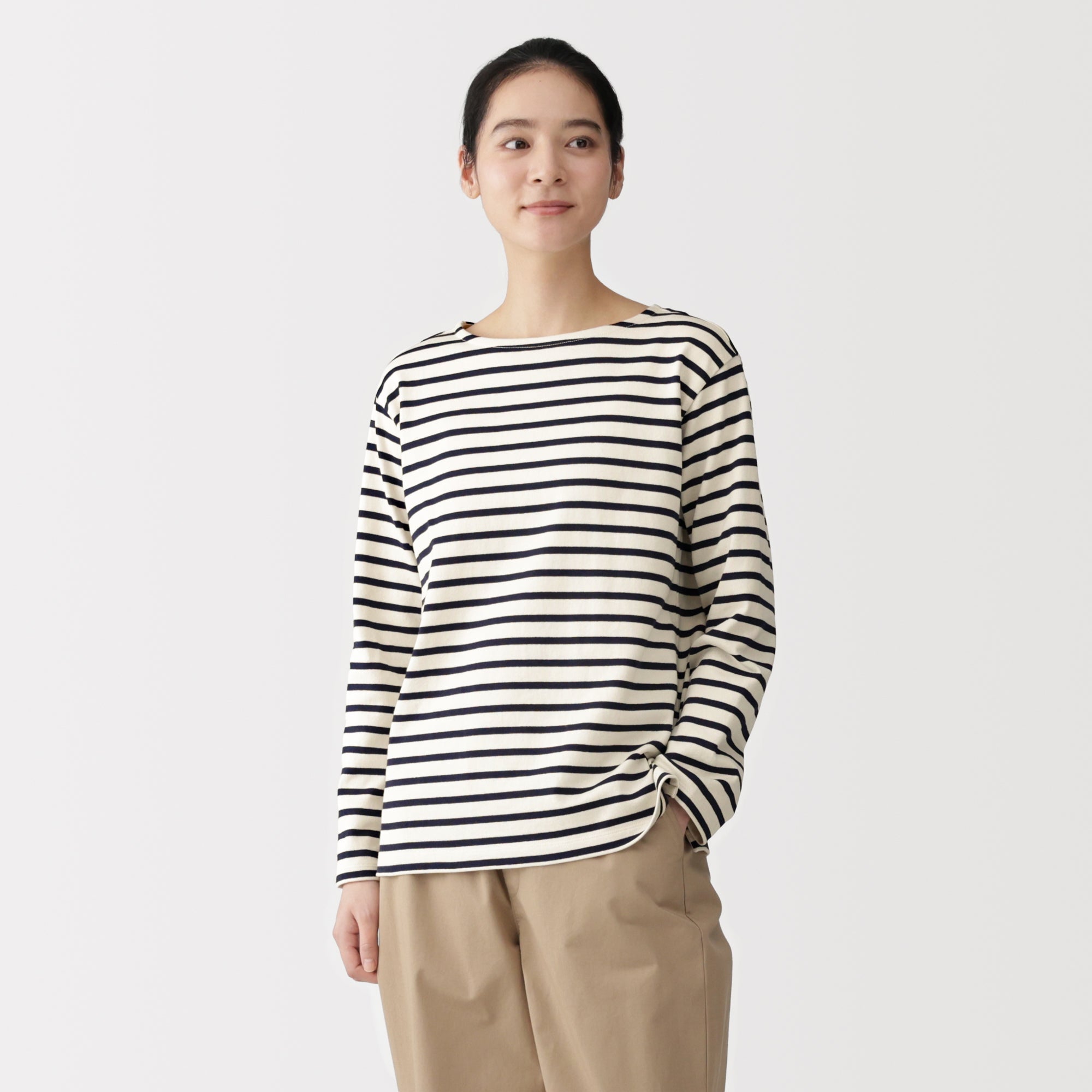 Heavyweight Cotton Boatneck T-Shirt