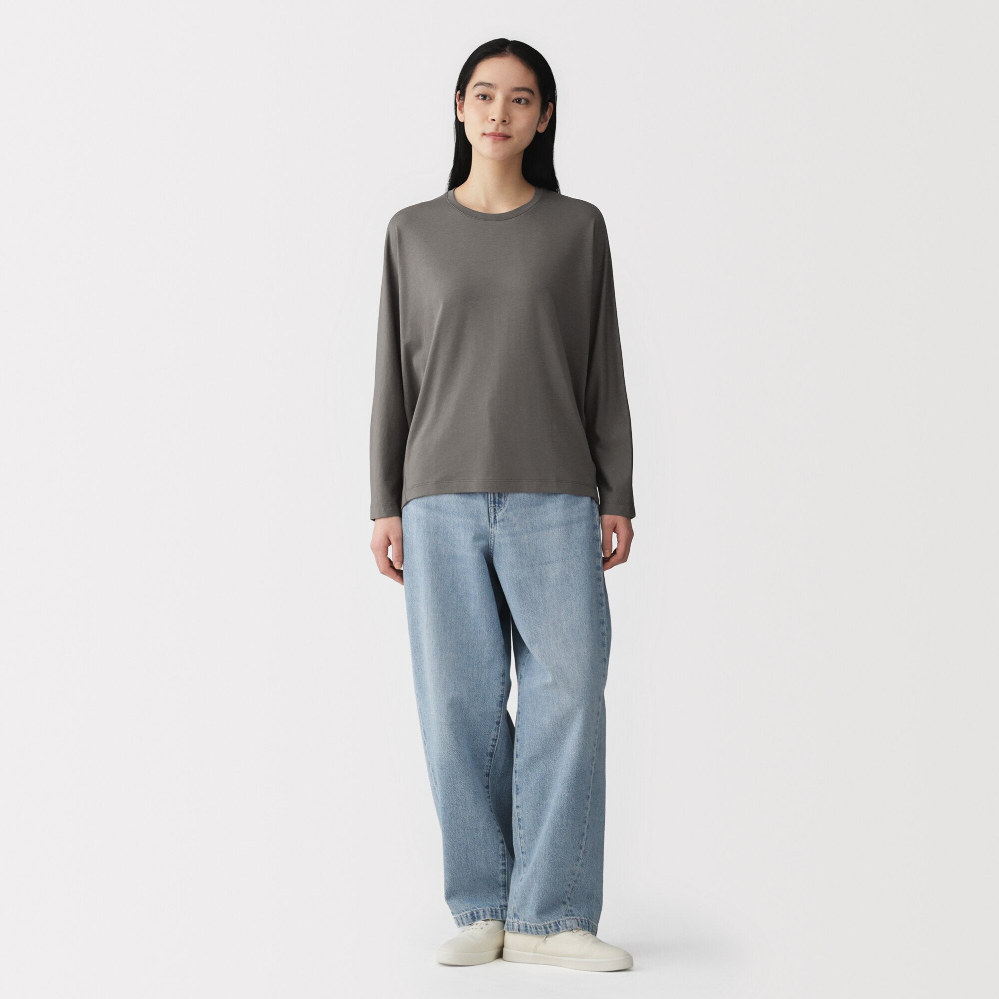 Lyocell Blend Jersey Pullover
