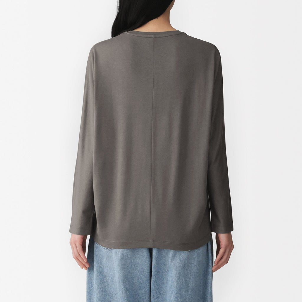 Lyocell Blend Jersey Pullover
