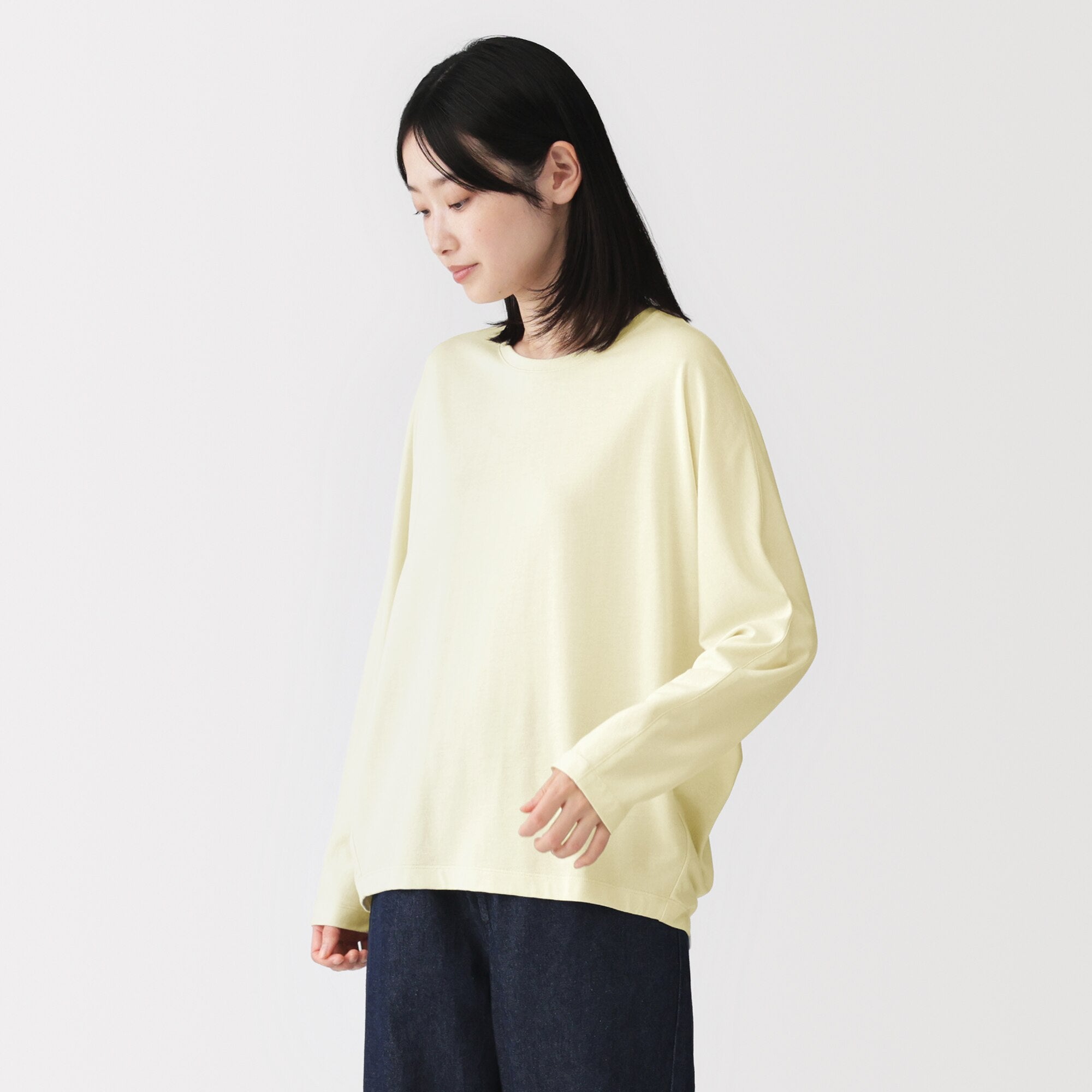 Lyocell Blend Jersey Pullover