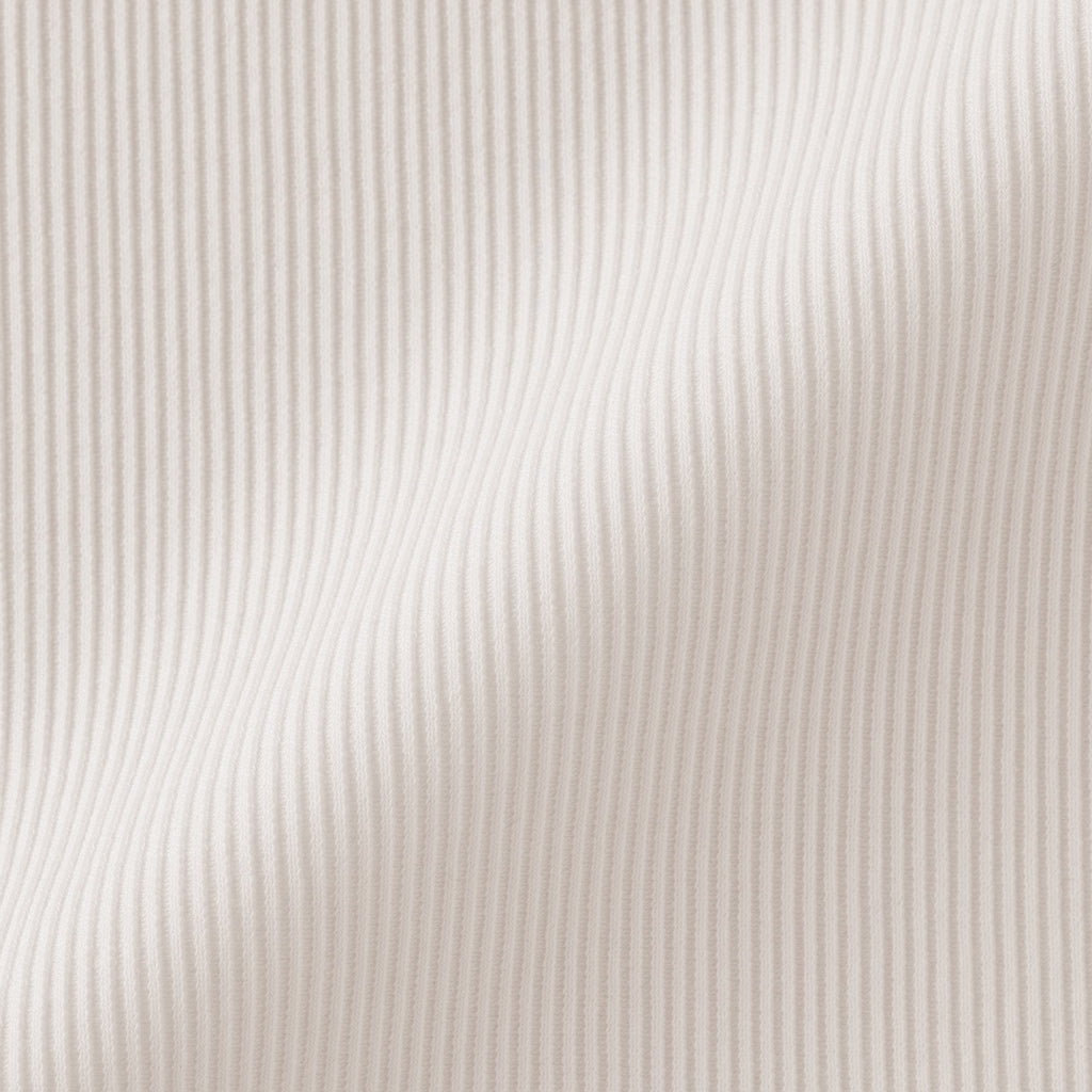 Lyocell Blend Rib Henley T-Shirt