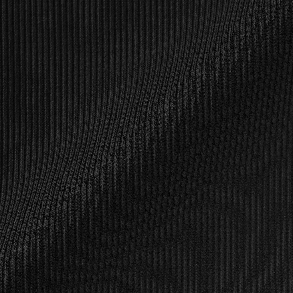 Lyocell Blend Rib Henley T-Shirt