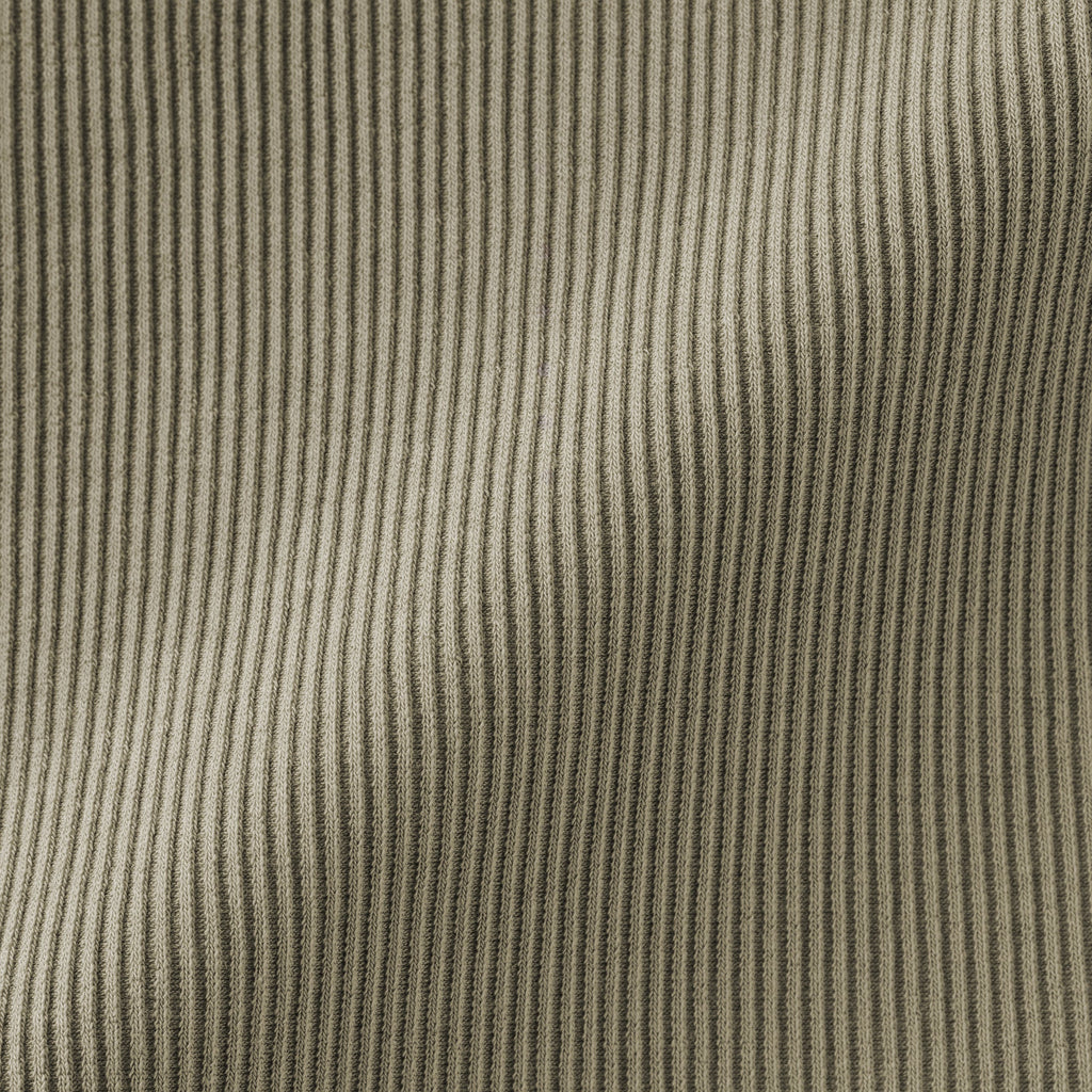 Lyocell Blend Rib Henley T-Shirt