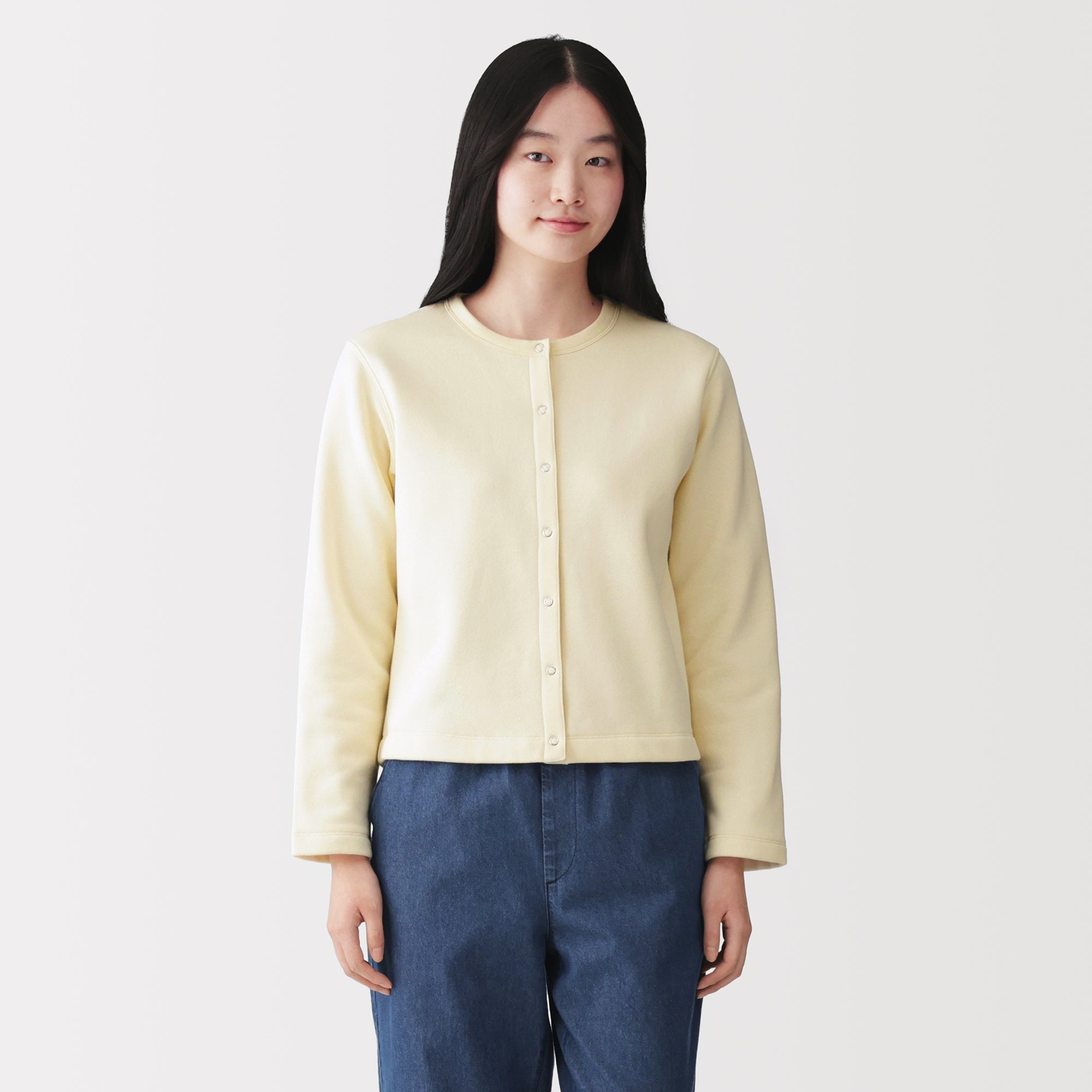 Sweatshirt Cardigan