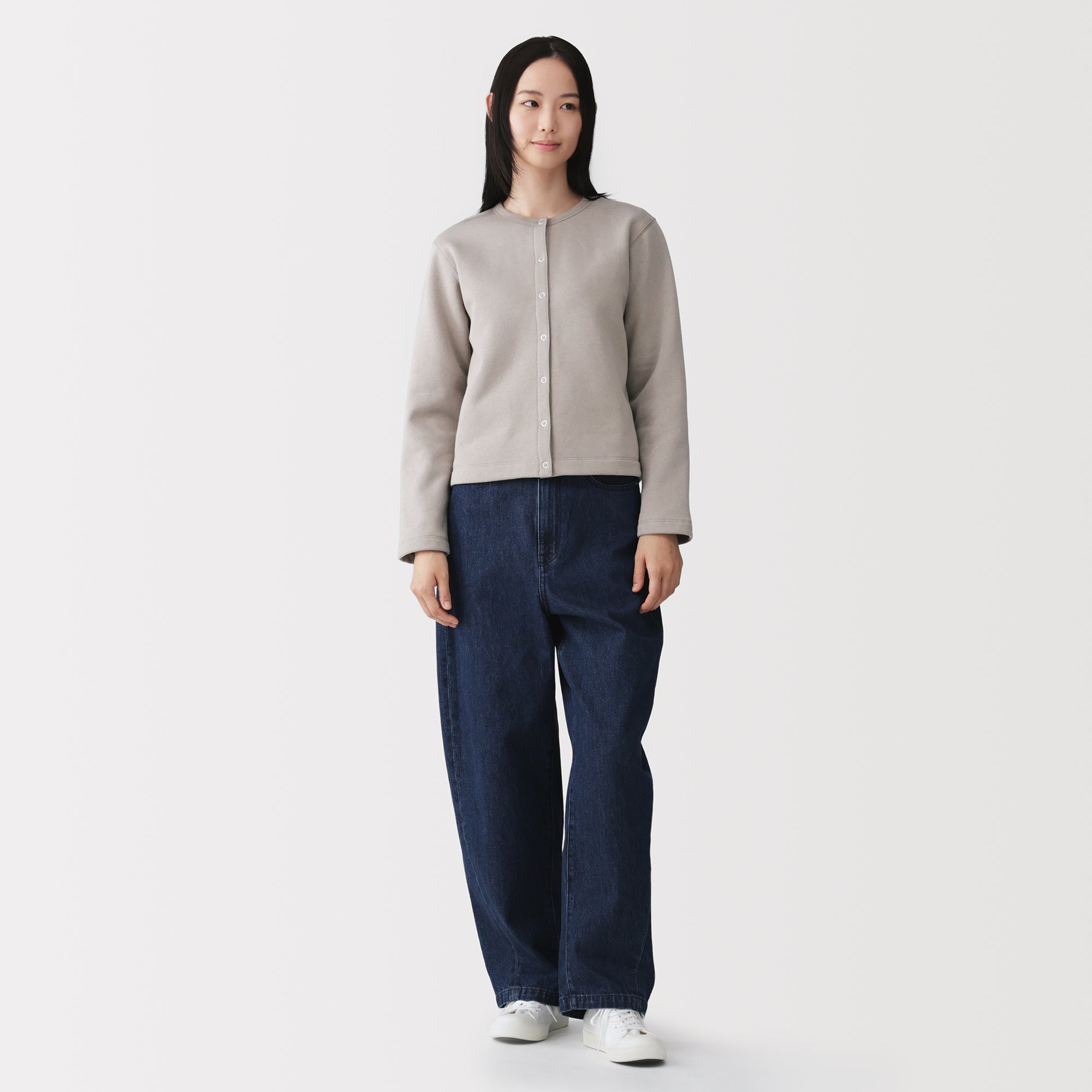 Sweatshirt Cardigan