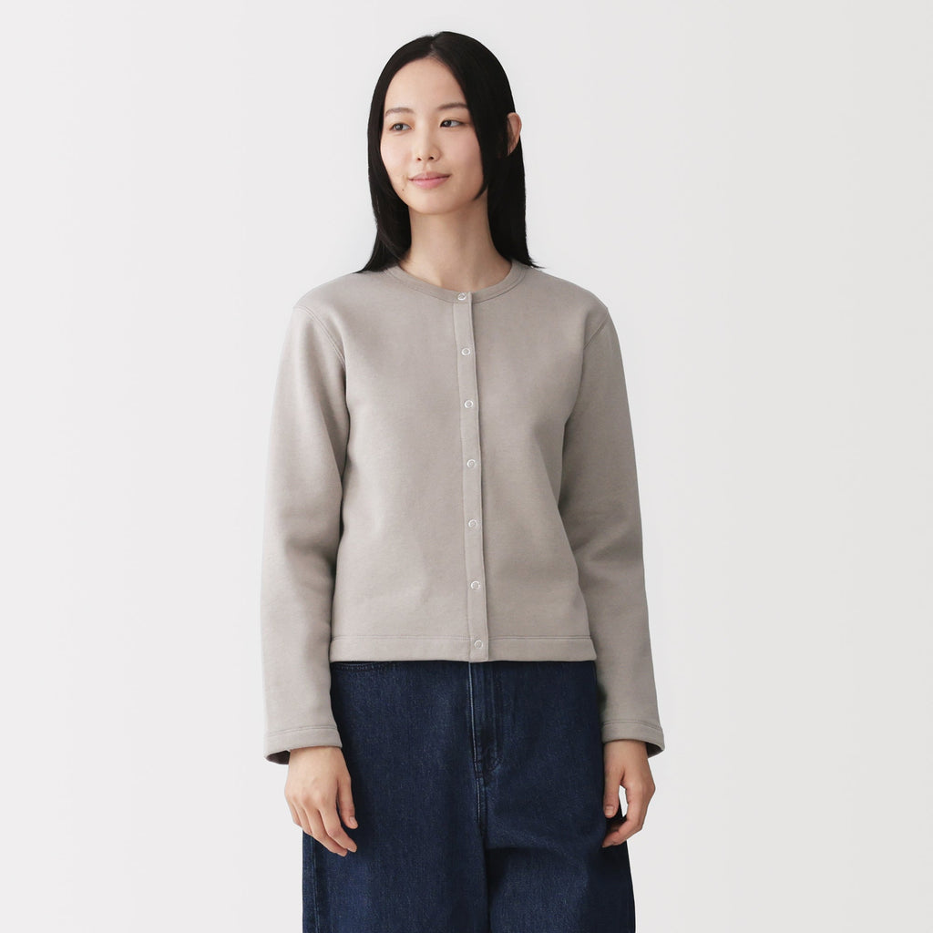 Sweatshirt Cardigan